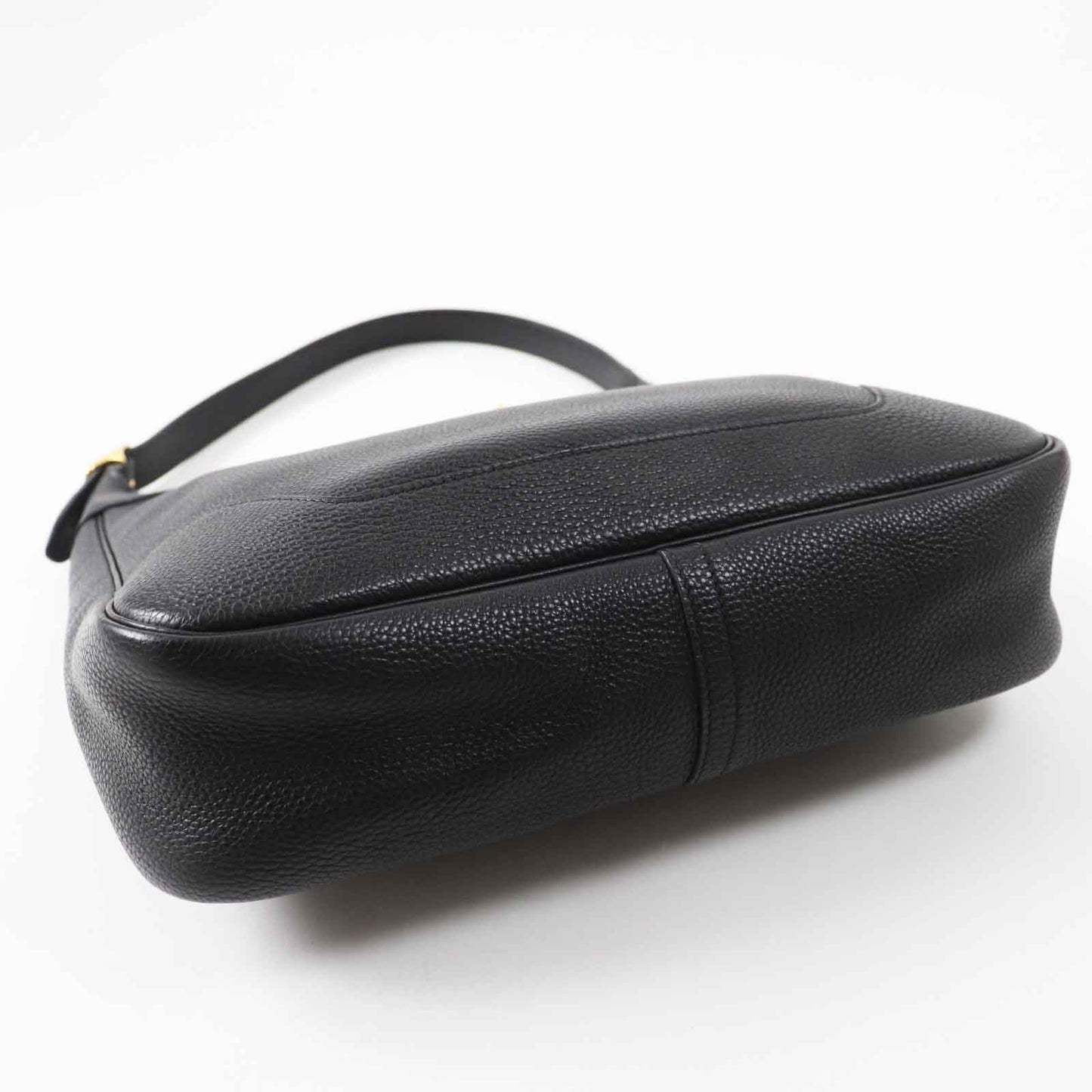 HERMES Shoulder Bag Main: Togo black Trim 31 Women Used