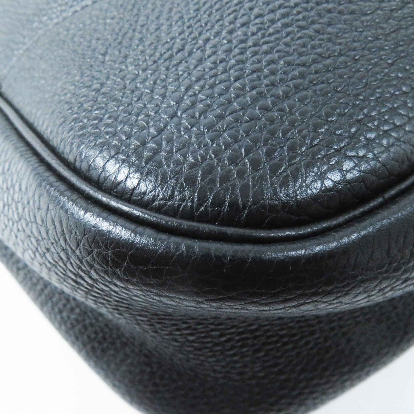HERMES Shoulder Bag Main: Togo black Trim 31 Women Used