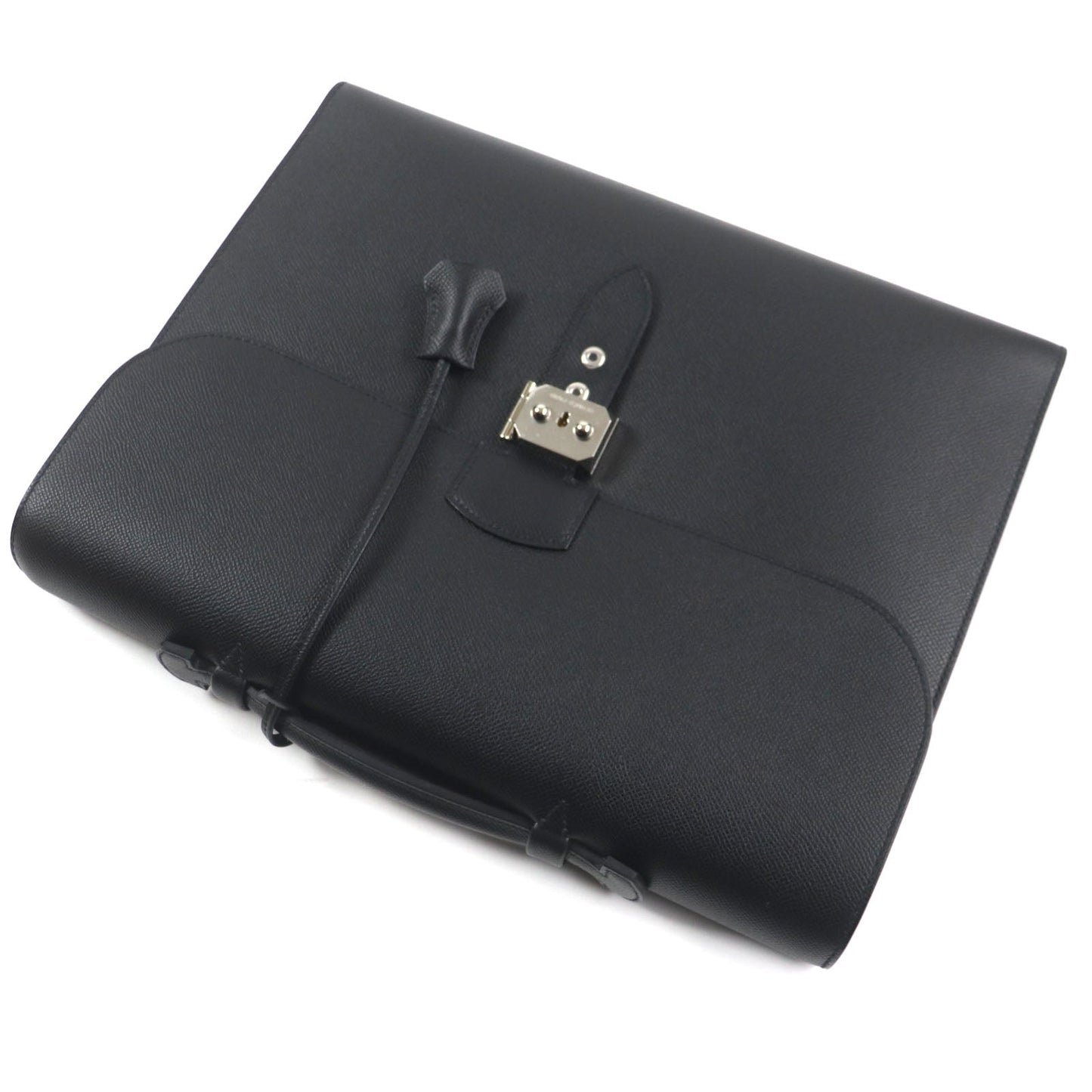 HERMES Briefcase Main: Epsom black Sac Adepeche Lite 1-37 mens Used