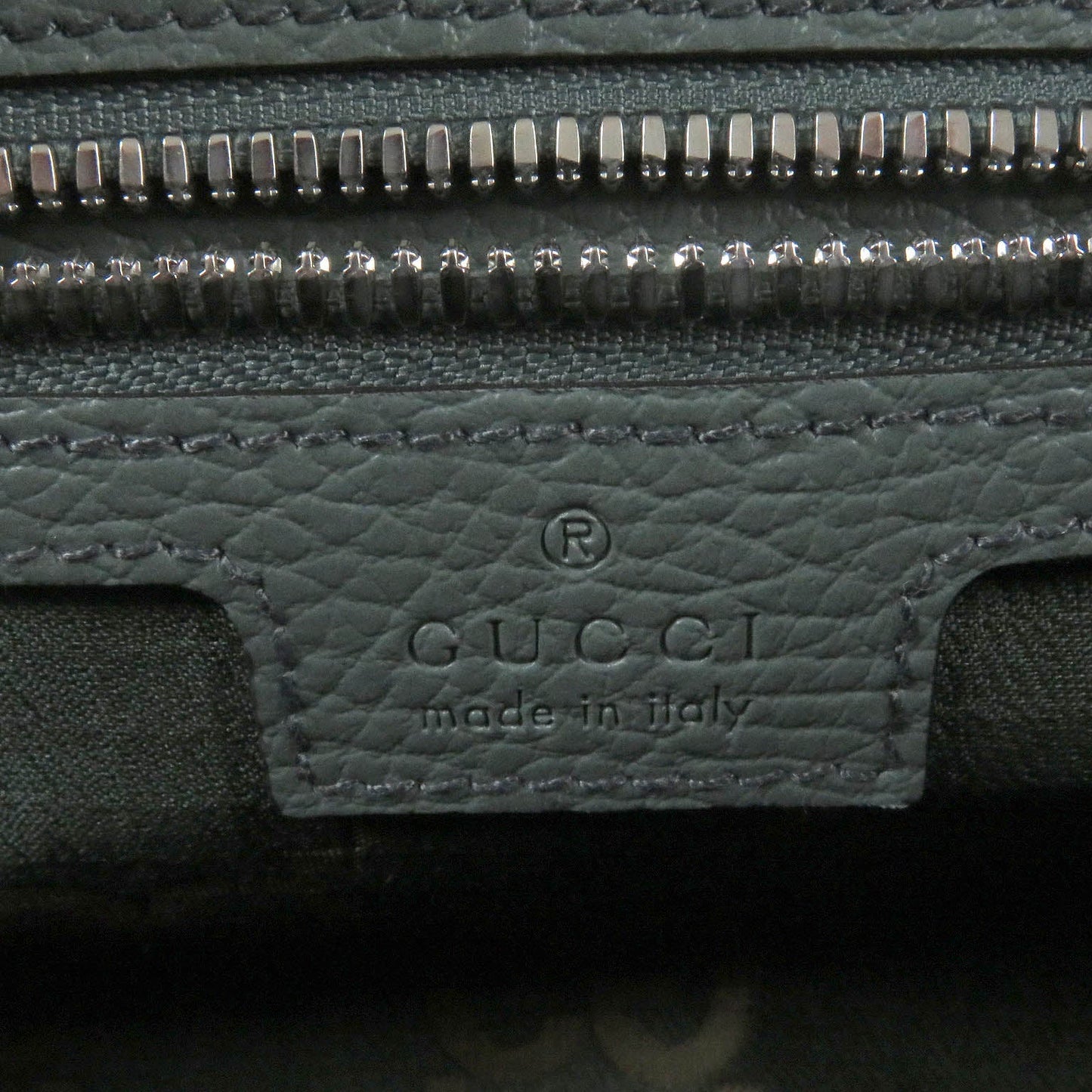 GUCCI Shoulder Bag 767931 Part: Leather khaki mens Used