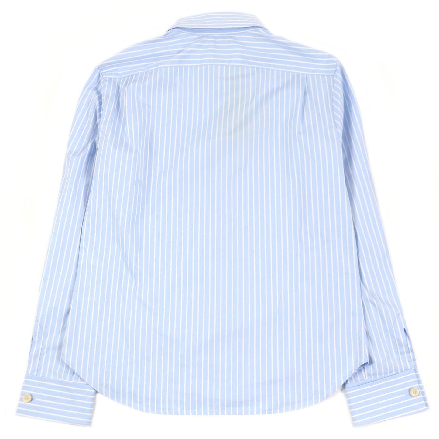GUCCI Long sleeve shirt 680788 Main: 100% cotton, Part: 100% polyester blue mens 41 Used