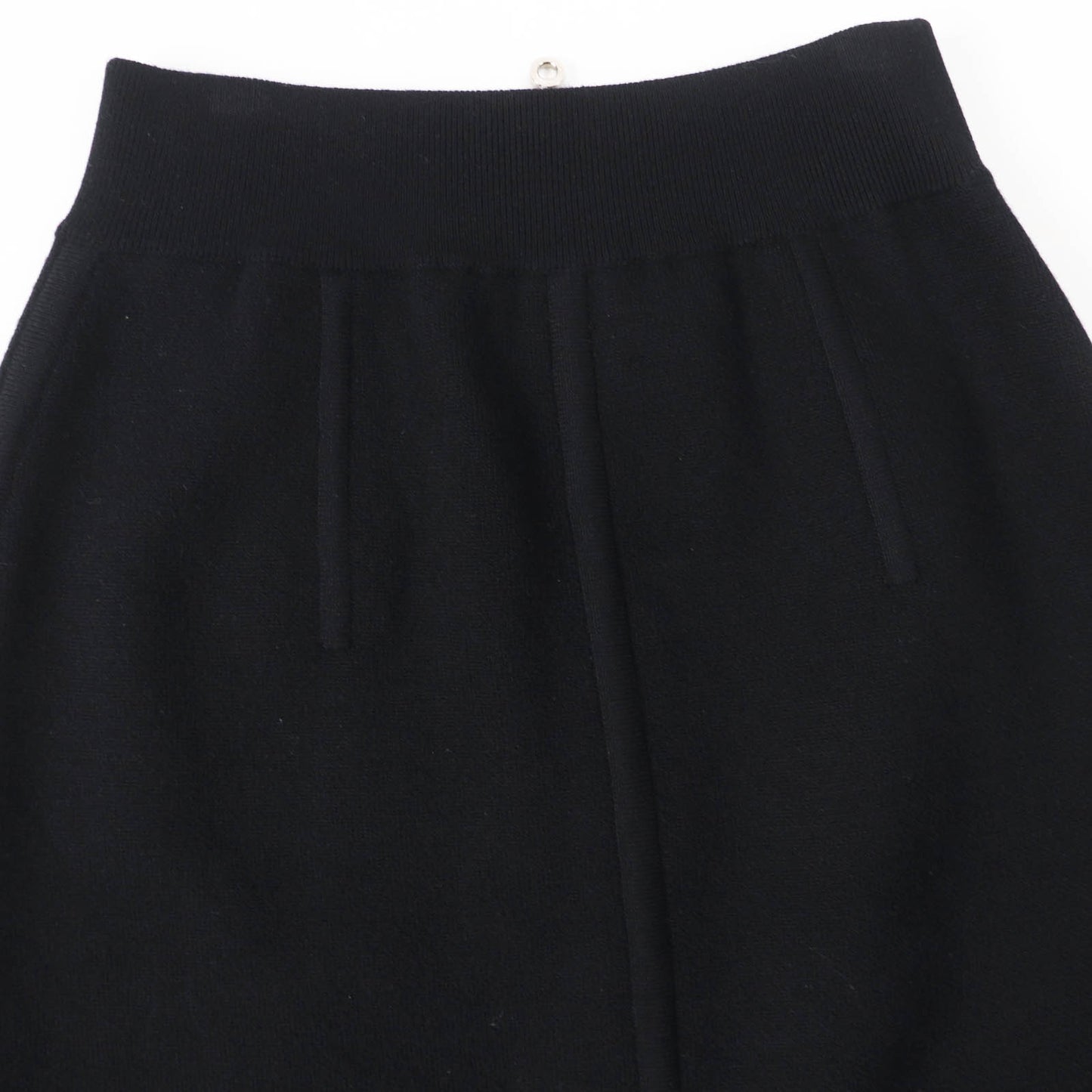 HERMES skirt 3H2300D2 Main: 88% wool, Main: 10% cashmere, Main: 2% polyurethane, Part: 84% wool, Part: 9% cashmere Black Grey Women 34 Used
