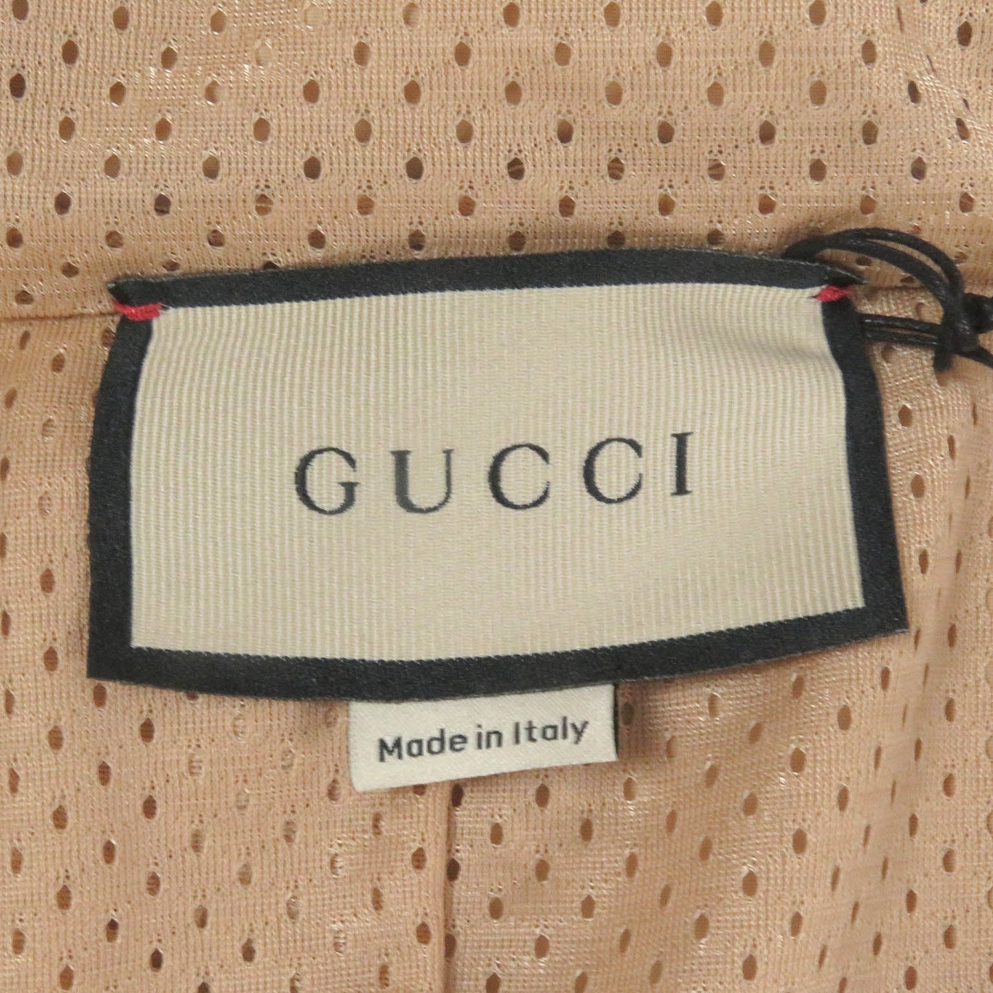 GUCCI Jacket 752157 Outer: 100% nylon, some: 96% nylon, some: 4% polyurethane, some: 61% polyurethane, some: 39% polyester beige mens M Used