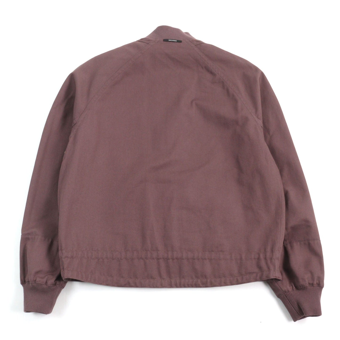 HERMES Jacket 21-5514 Main: 100% cotton, part: 100% nylon, part: 81% cotton, part: 16% nylon, part: 3% polyurethane Purple Khaki Gray mens 54 Used