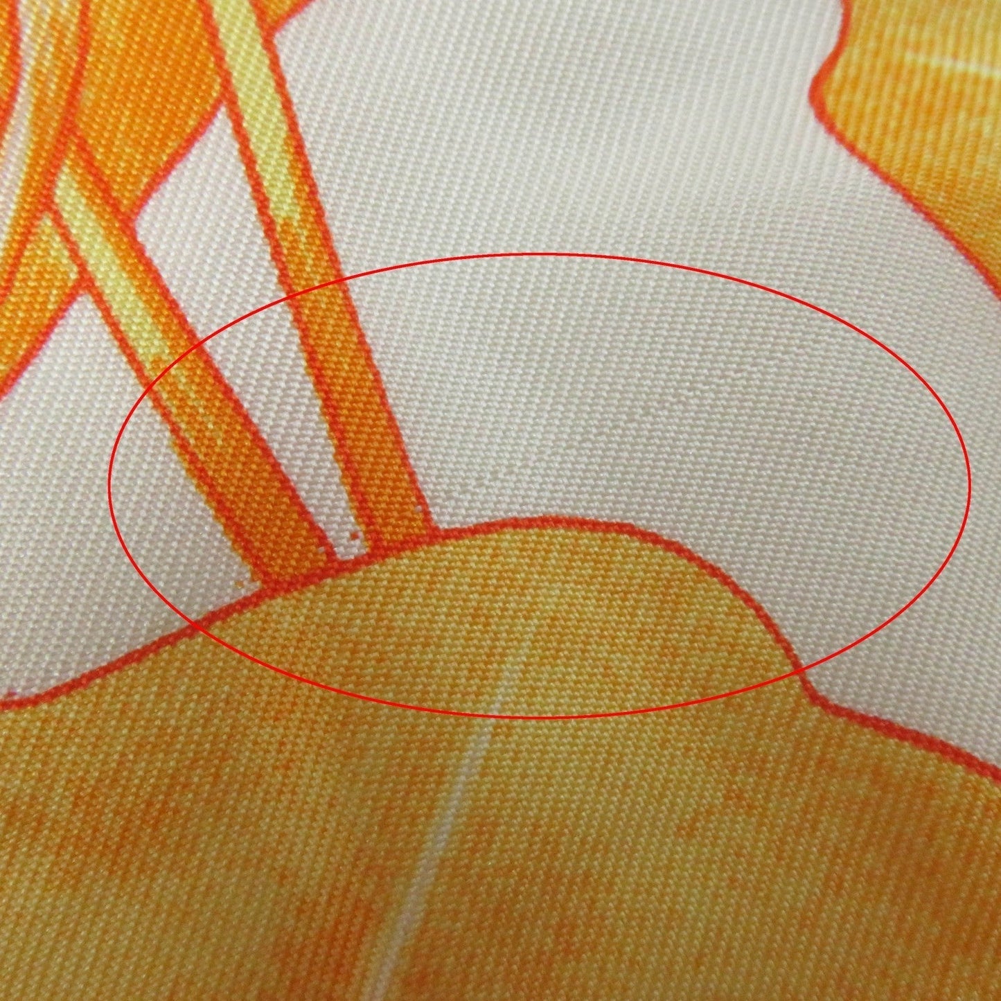 HERMES tops Main: 100% silk Orange Yellow type Margiela period Les Capucines Women 34 Used