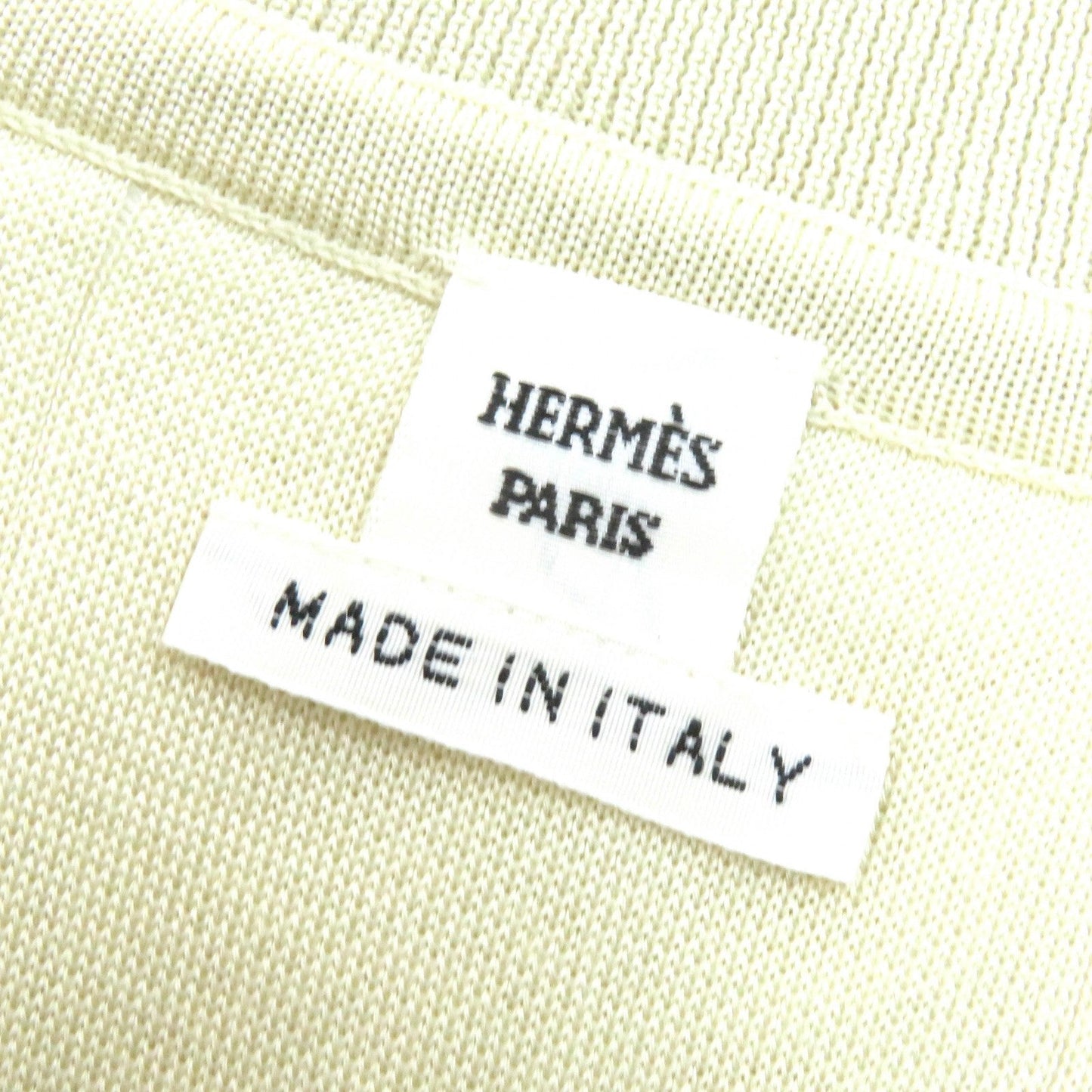 HERMES Jacket Main: 80% silk, Main: 14% cashmere, Main: 6% polyester, Outer: 100% silk Ivorytype Women 38 Used