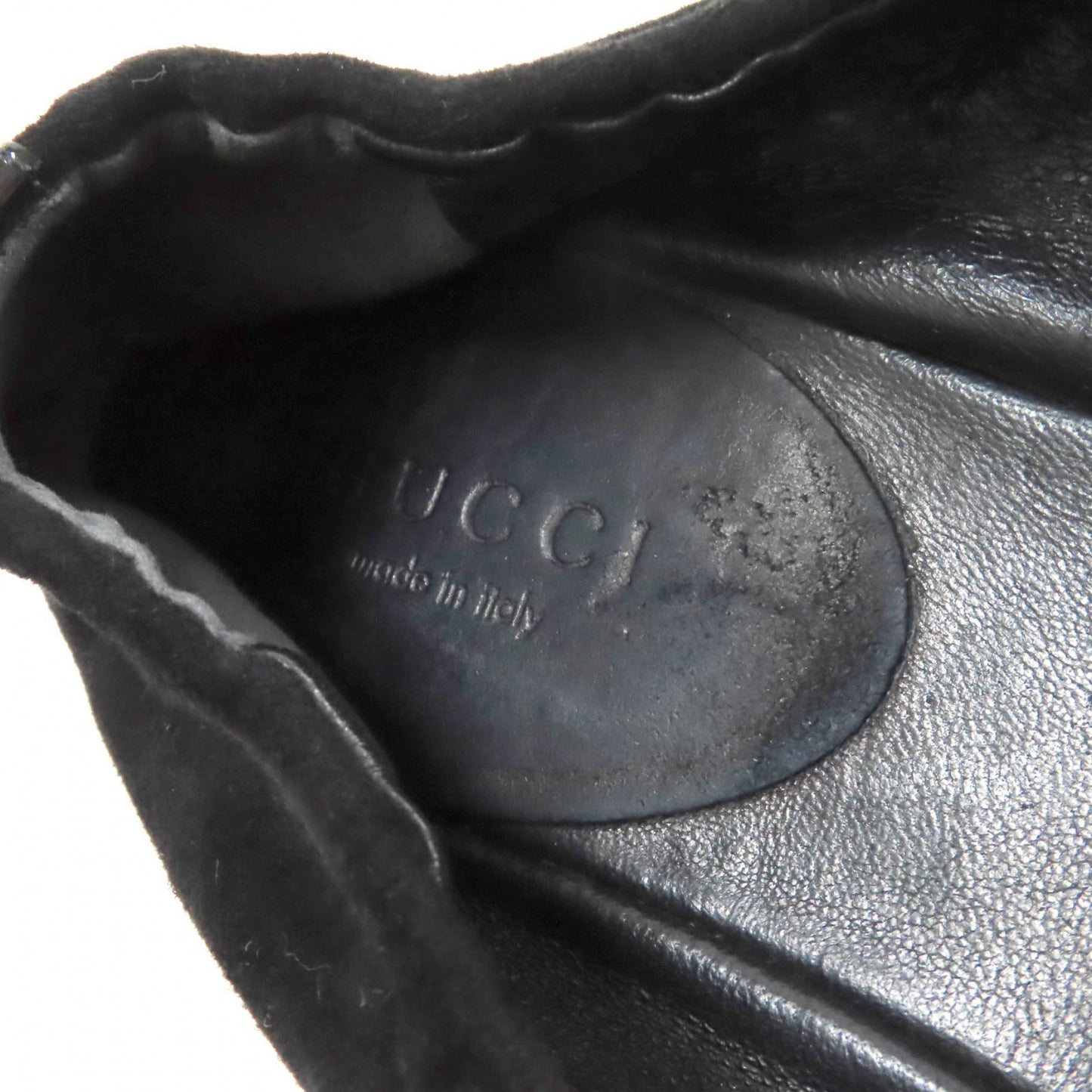 GUCCI pumps 270311 Main: Suede leather black Women 35 Used