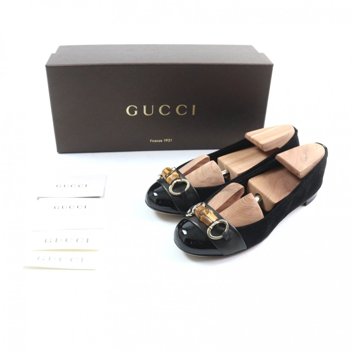 GUCCI pumps 270311 Main: Suede leather black Women 35 Used