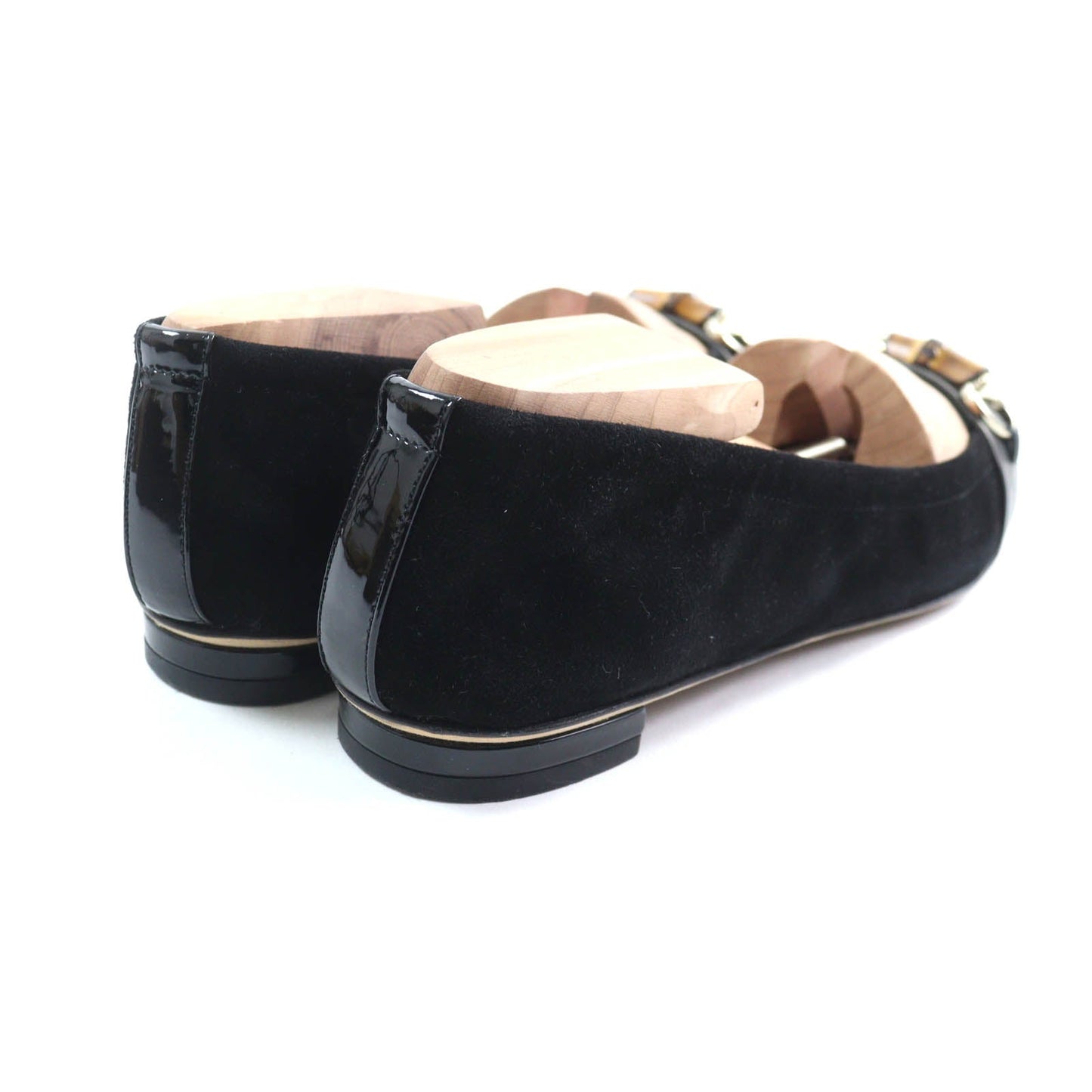 GUCCI pumps 270311 Main: Suede leather black Women 35 Used
