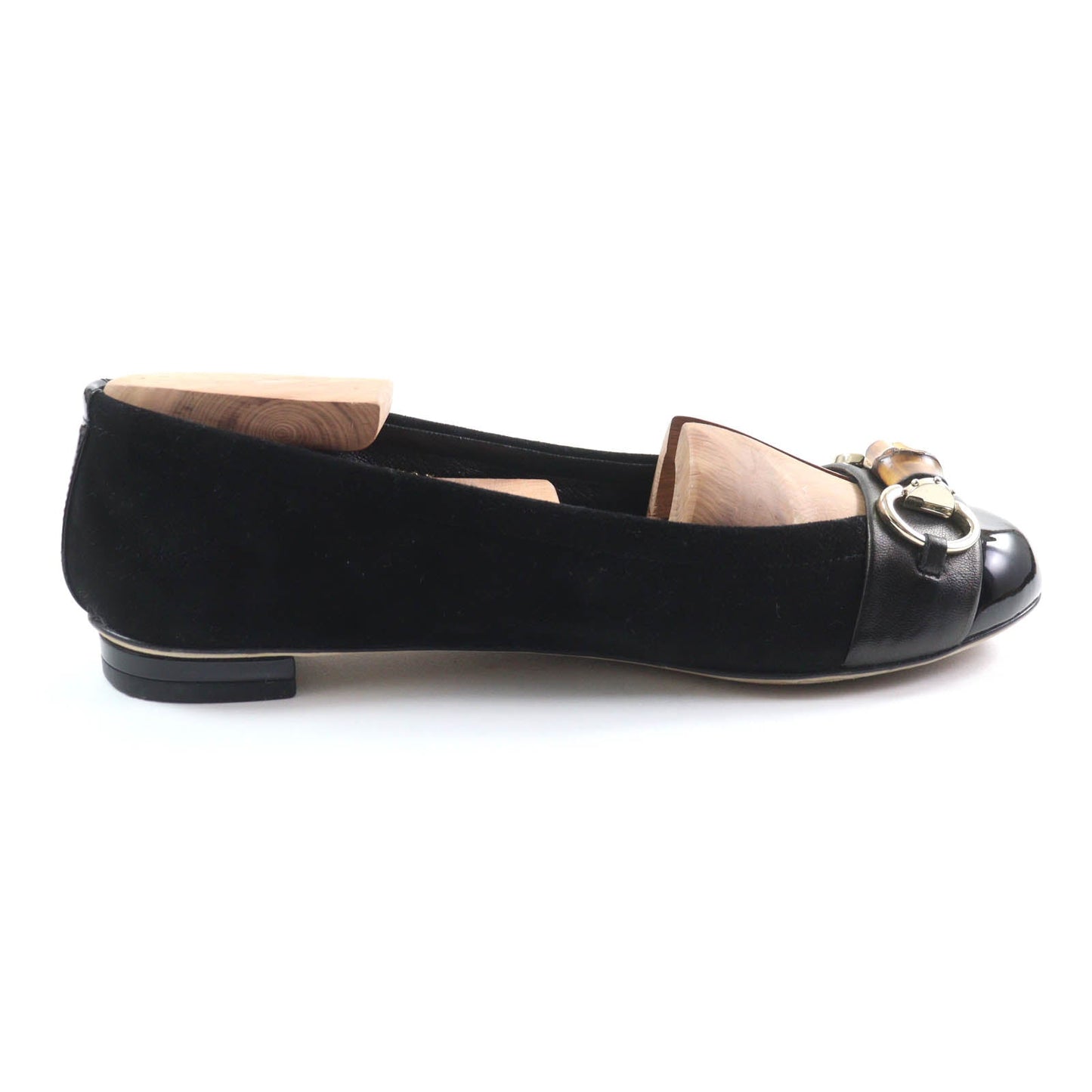 GUCCI pumps 270311 Main: Suede leather black Women 35 Used