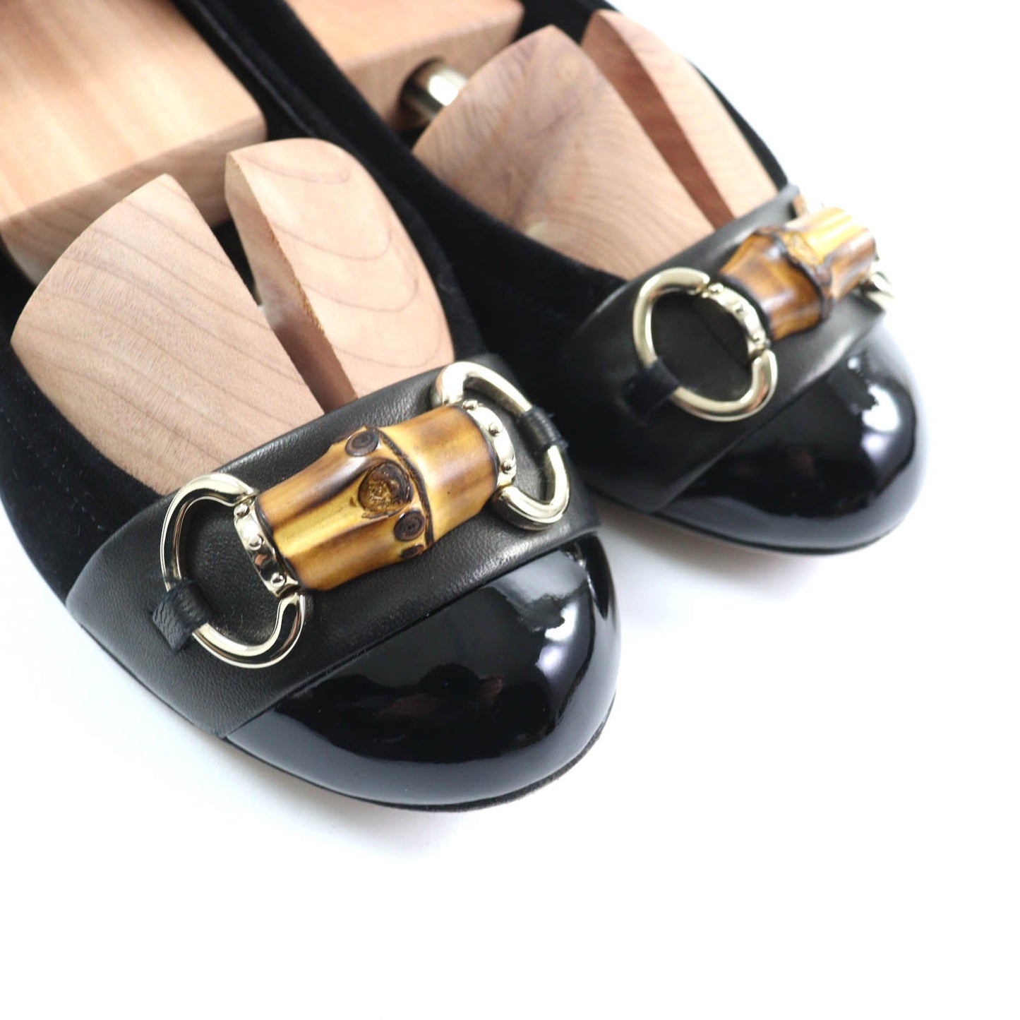 GUCCI pumps 270311 Main: Suede leather black Women 35 Used