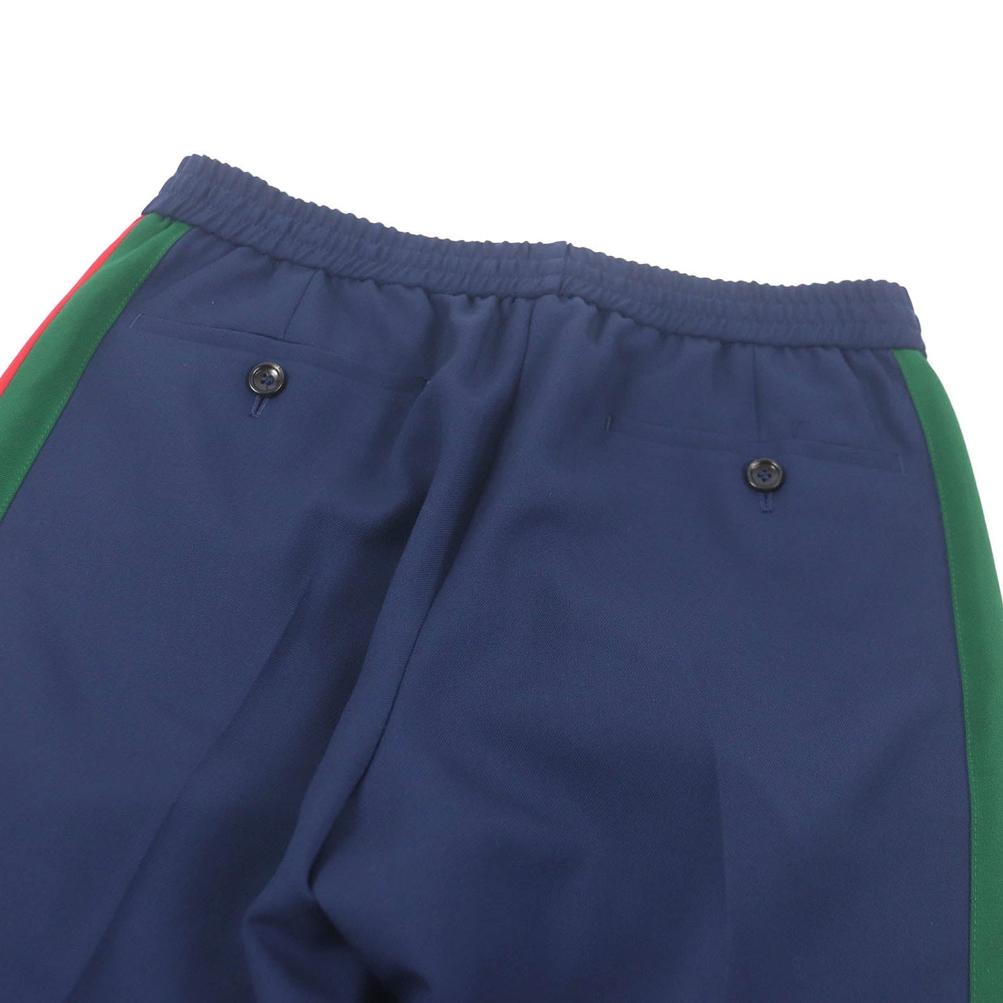 GUCCI Pants 493714 Outer: 83% wool, Outer: 17% mohair, Lining: 100% cotton Navy mens 44 Used