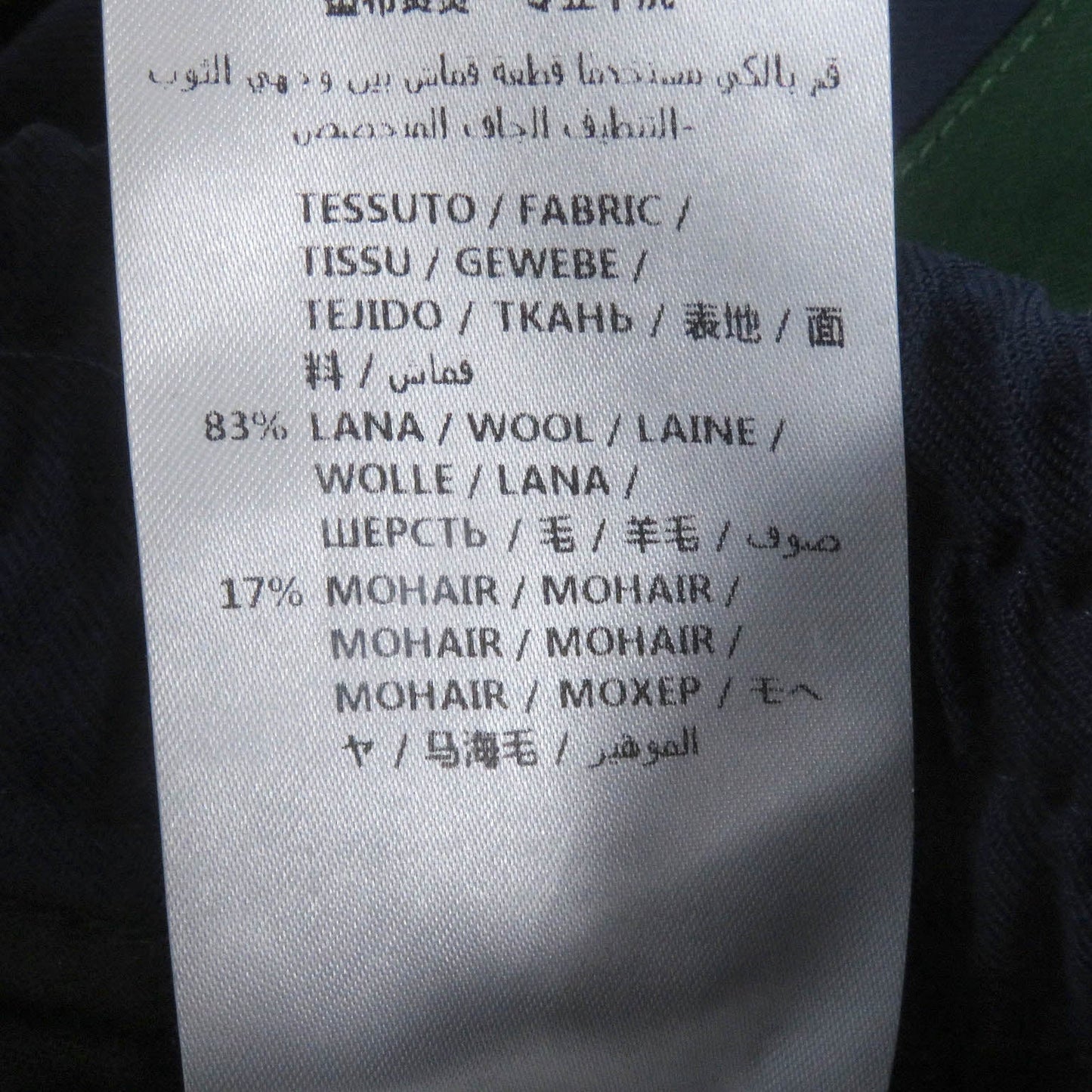 GUCCI Pants 493714 Outer: 83% wool, Outer: 17% mohair, Lining: 100% cotton Navy mens 44 Used