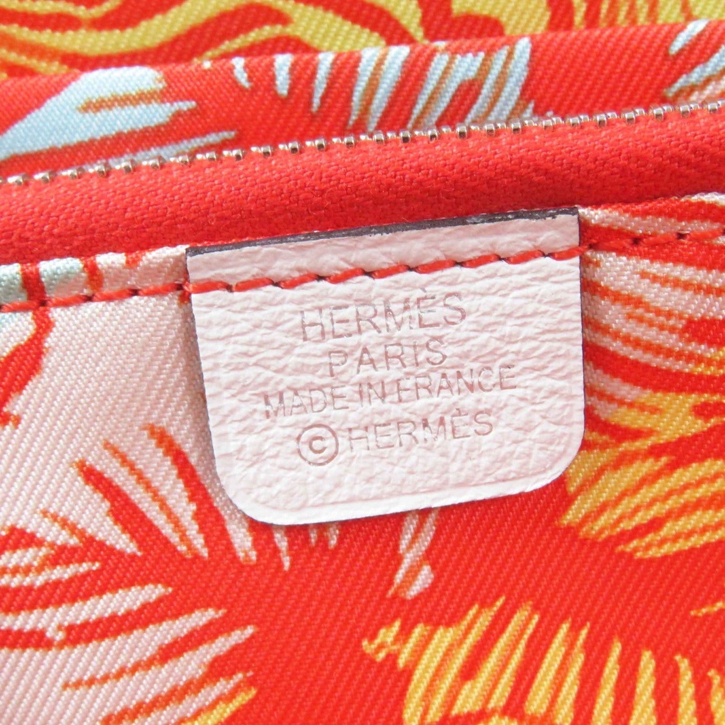HERMES Long Wallet Purse Main: Evercolor, Lining: Silk New White Azap long silk in Women Used