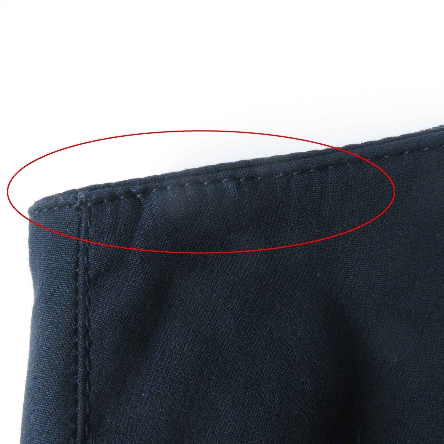 HERMES Tight Skirt Outer: 97% cotton, Outer: 3% polyurethane, Lining: 97% cotton, Lining: 3% polyurethane Dark navy Women 34 Used