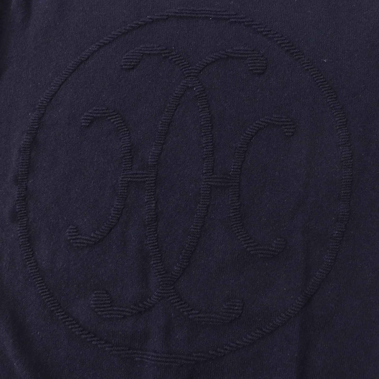 HERMES knit 4E2604D1 Main: 100% cashmere Dark navy Women 36 Used