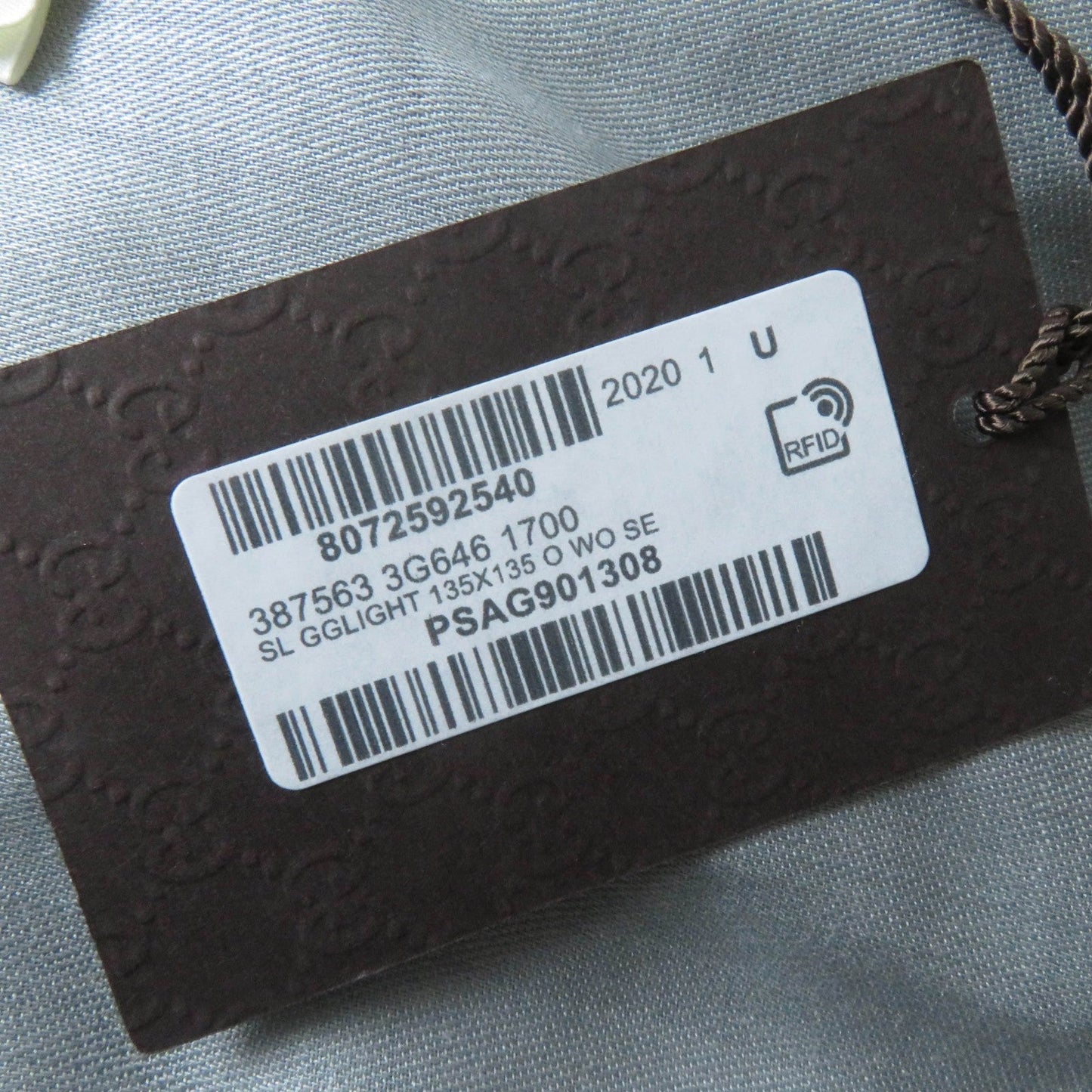GUCCI shawl 387563 Main: 50% wool, Main: 50% silk gray Women Used