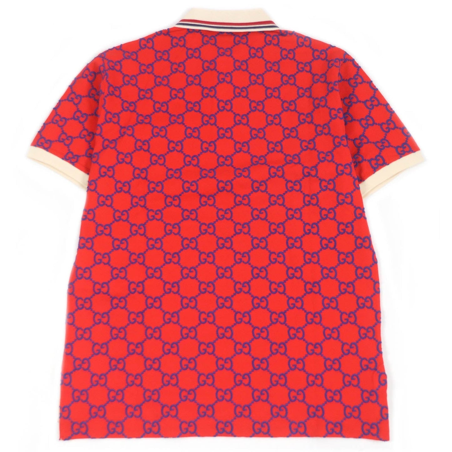 GUCCI Short sleeve polo shirt 753572 cotton Red S