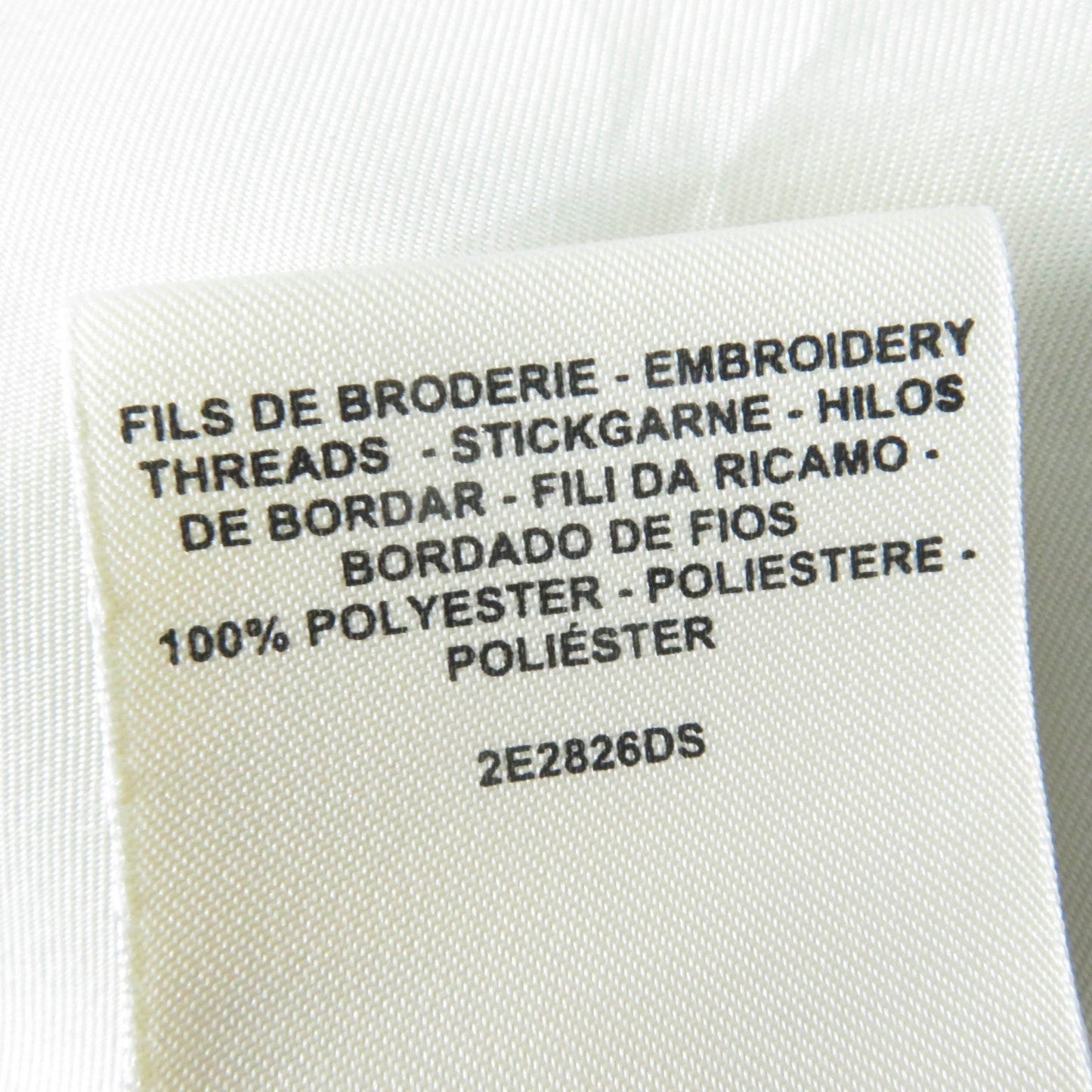 HERMES Short sleeve knit 2E2826DS Main: 100% silk, Main: 100% polyester Ivory Women 34 Used