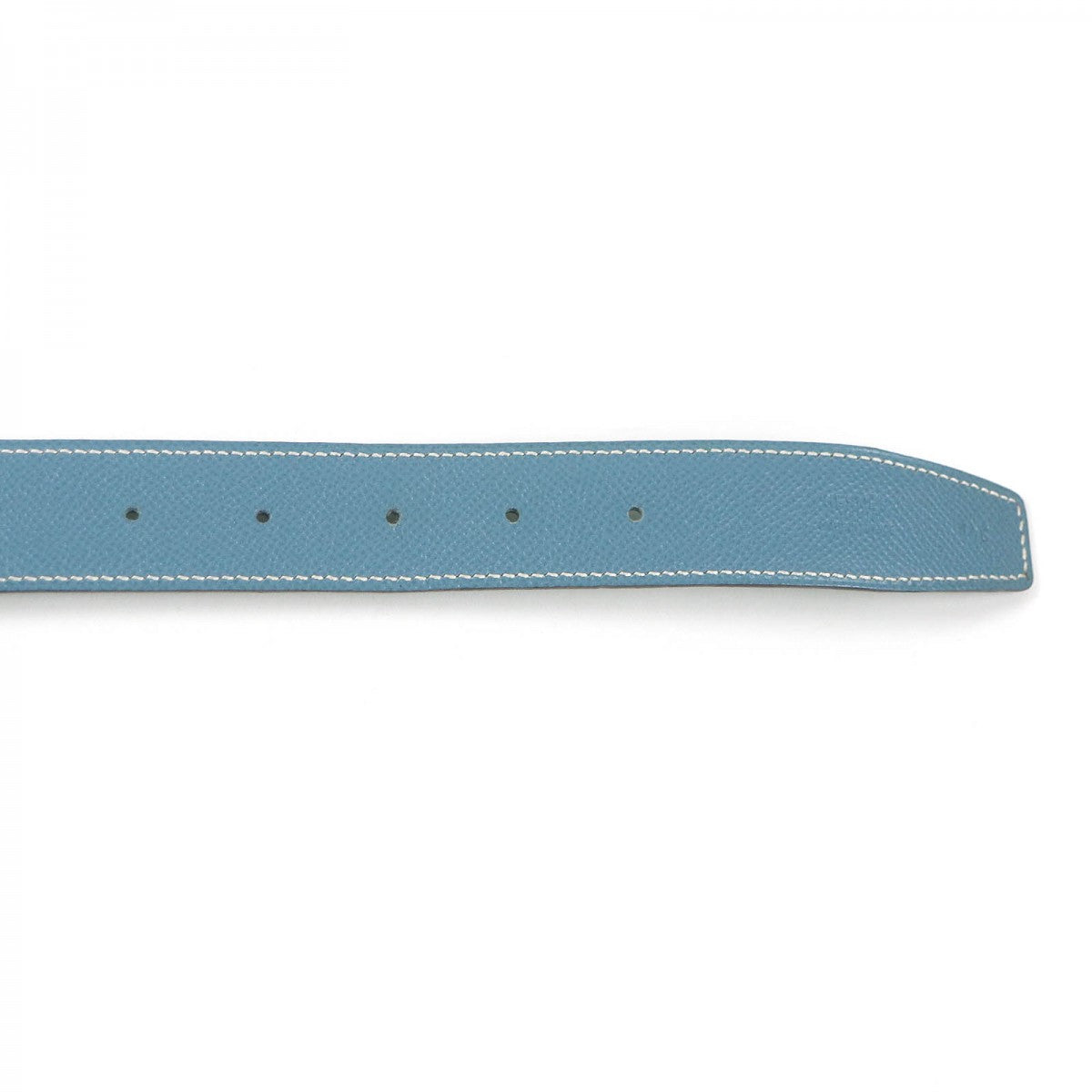 HERMES belt Main: Leather Light blue green mens Used