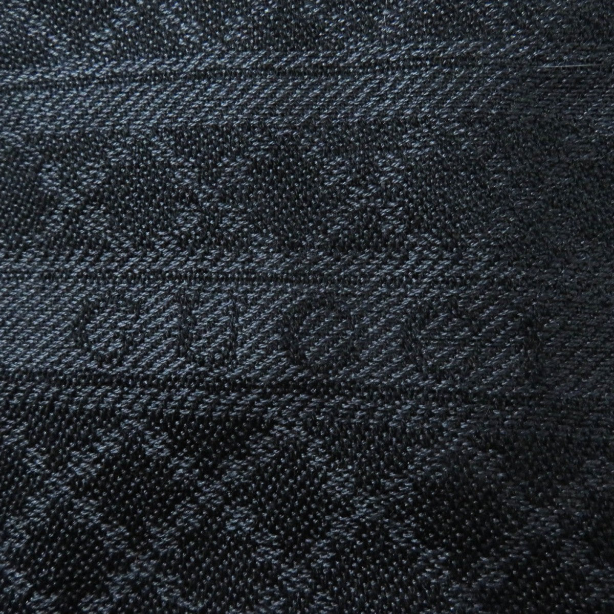 GUCCI scarf 355468 Main: 65% silk, Main: 35% wool, Leather part: fox black Women Used