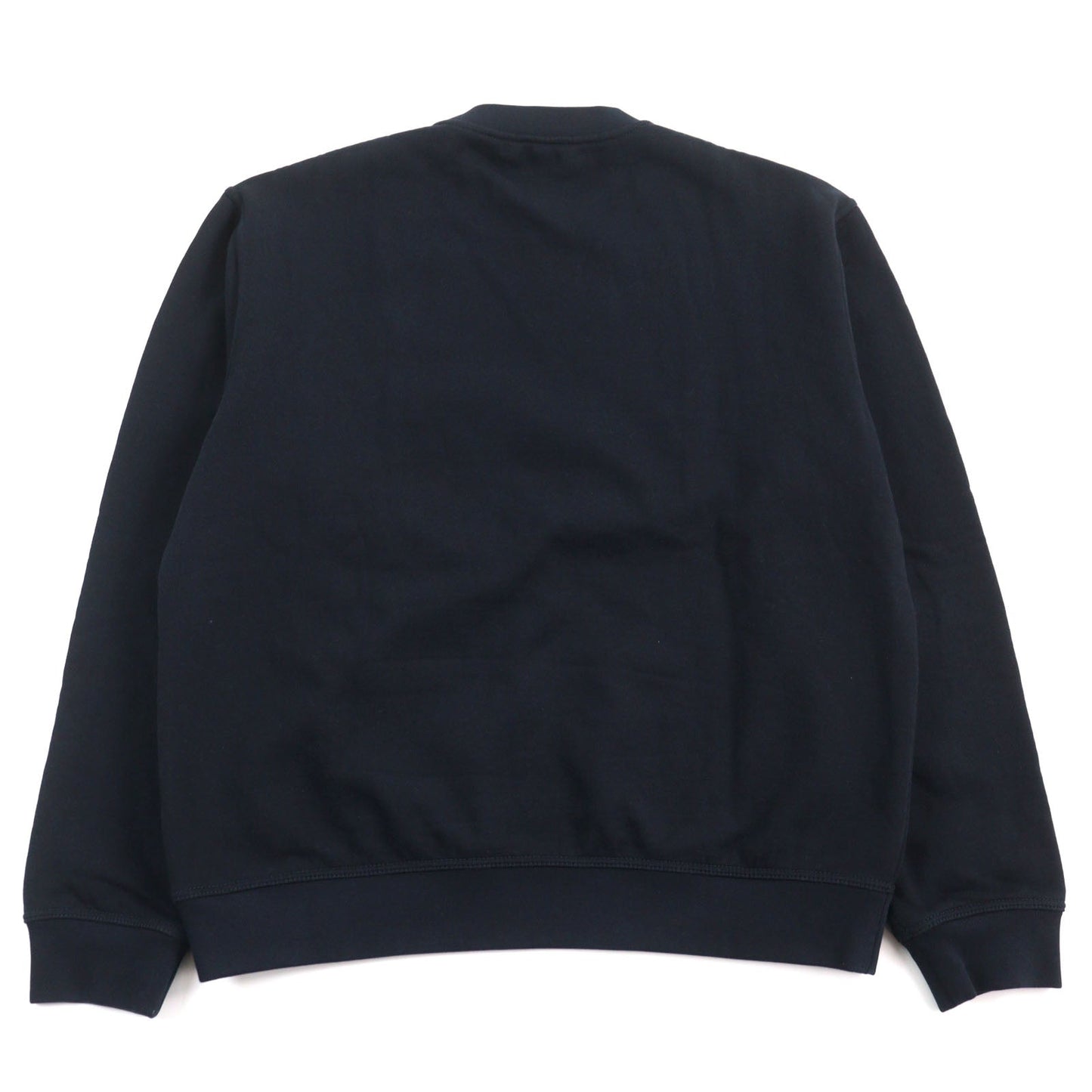 HERMES sweat Main: 100% cotton, part: 80% nylon, part: 20% polyurethane, part: 90% cotton, part: 10% polyurethane Navy mens XL Used