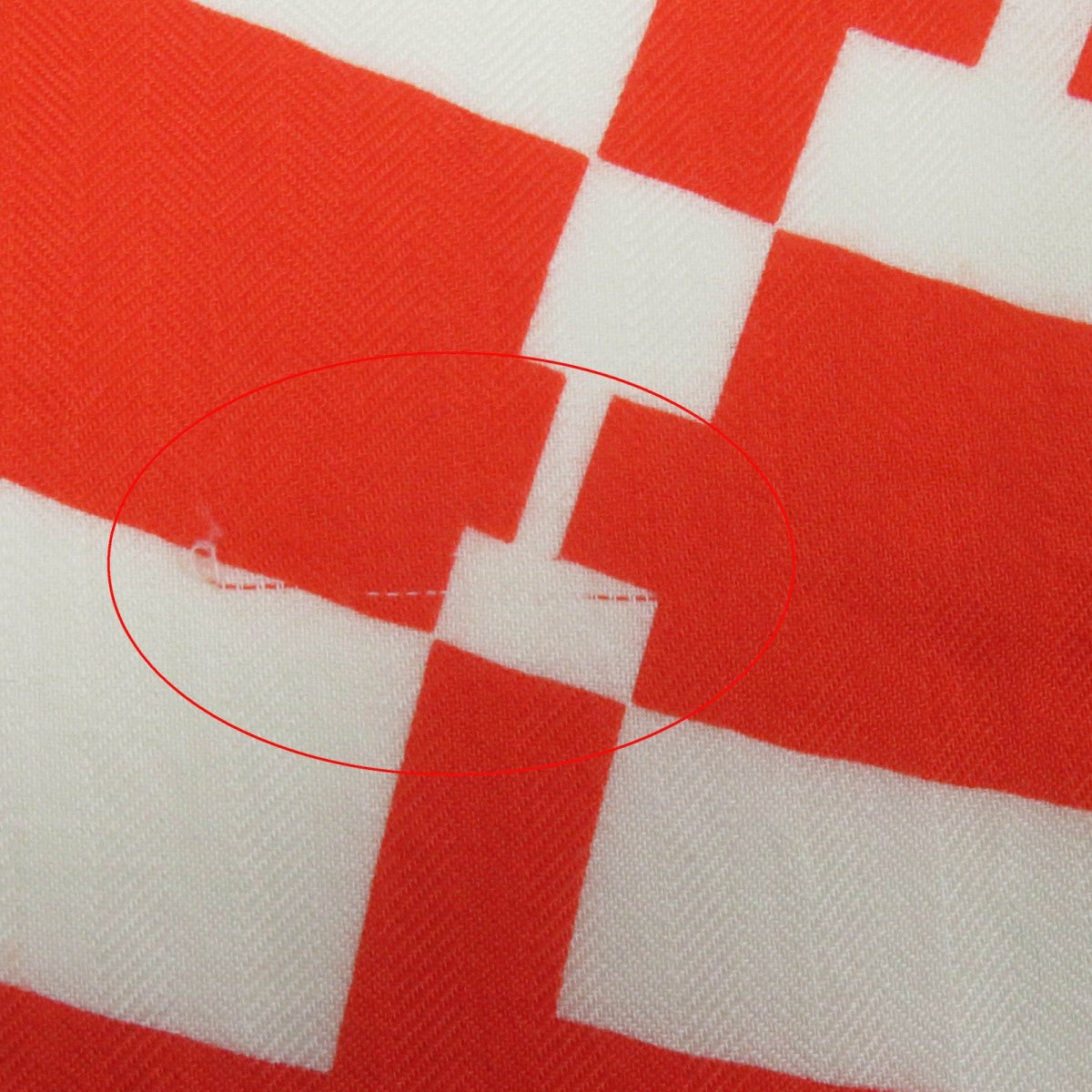 HERMES Stall Main: 70% cashmere, Main: 30% silk Multi Caregean Women Used