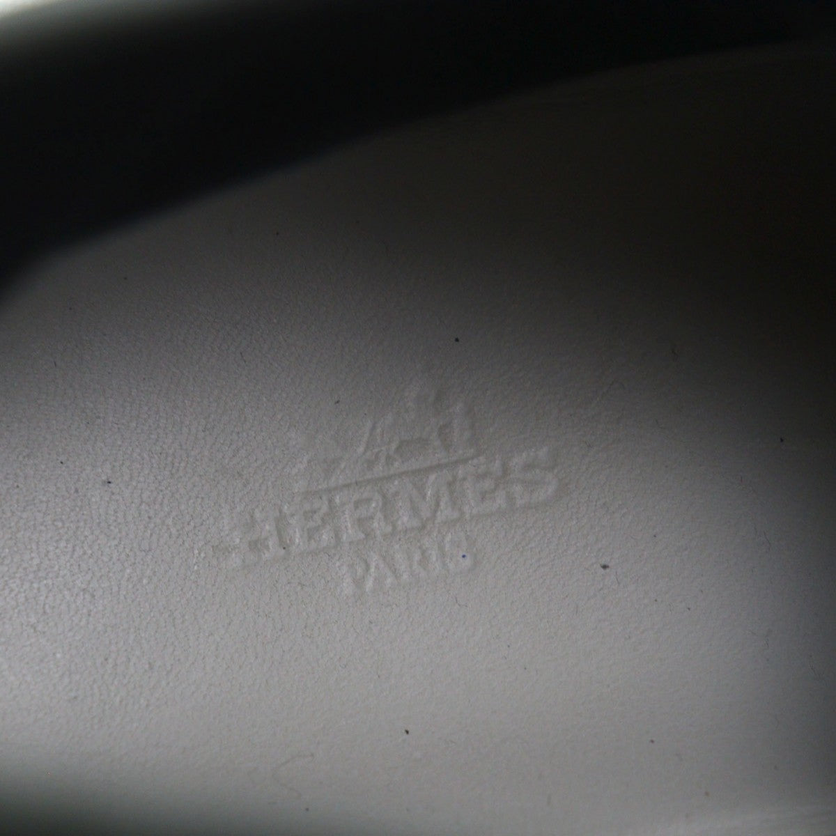 HERMES High cut sneakers Main: Nylon Gray white Express mens 42.5 Used