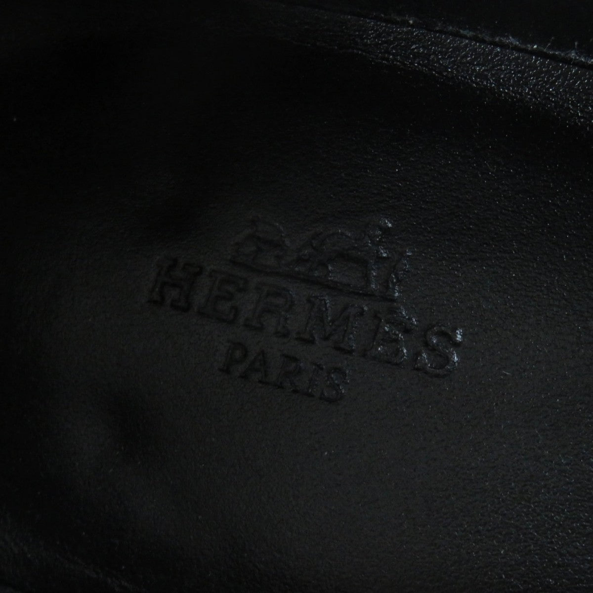 HERMES loafers 222067Z Main: Suede leather blue Women 38 Used