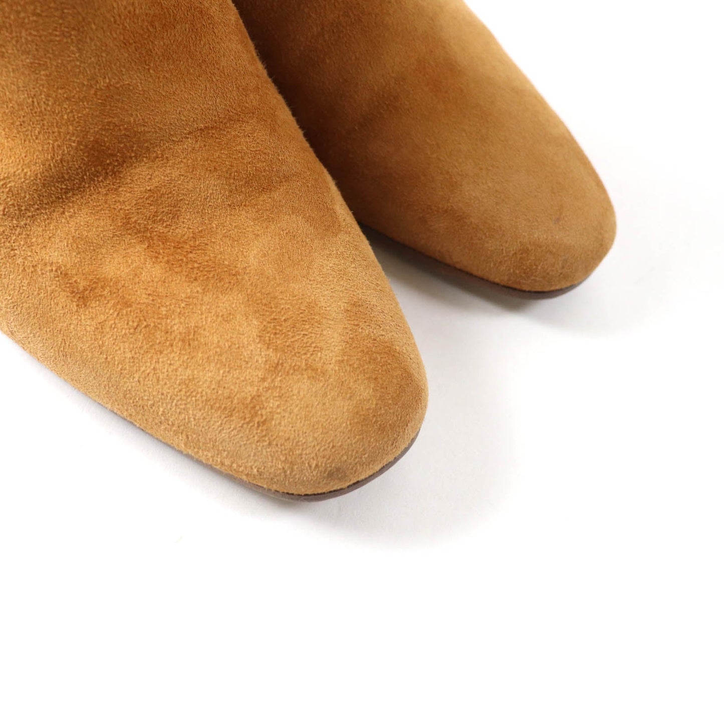 HERMES Knee-high boots Main: Suede leather light brown Versailles Women 36 Used