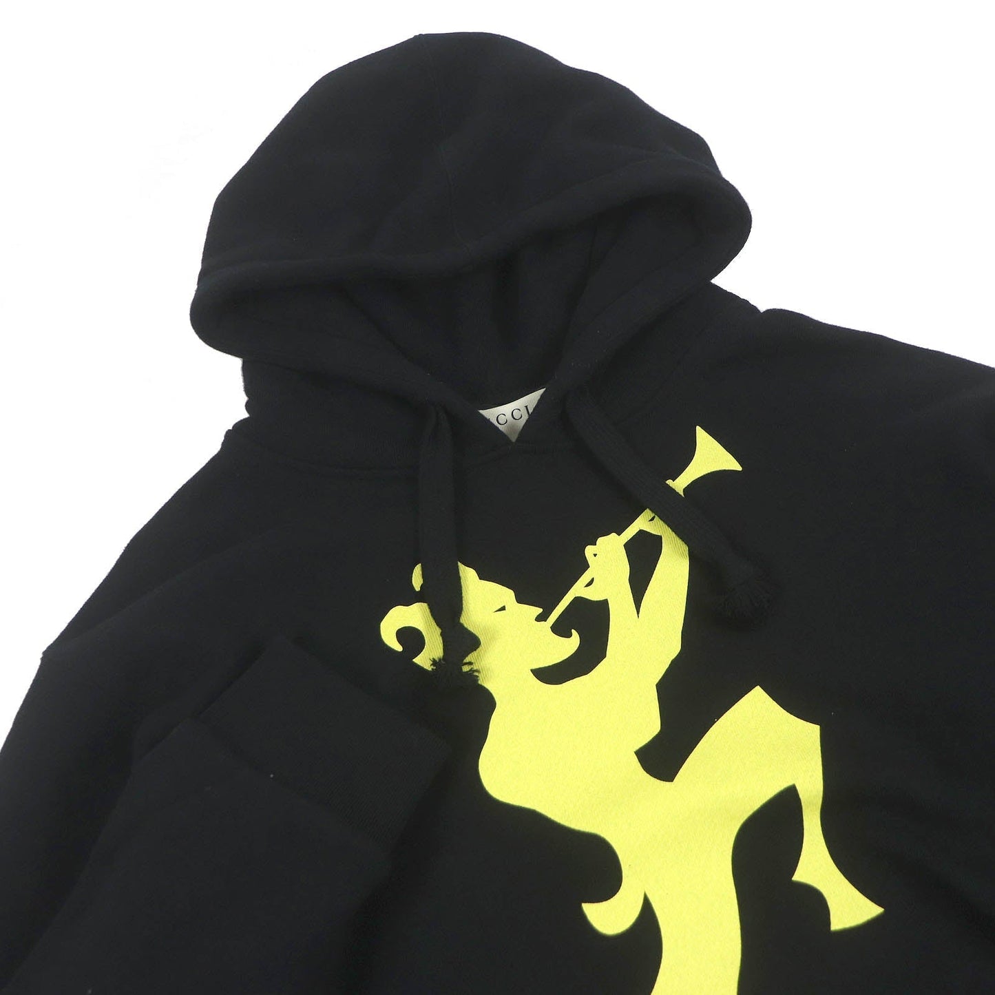 GUCCI Hoodie 469251 Main: 100% cotton black mens M Used
