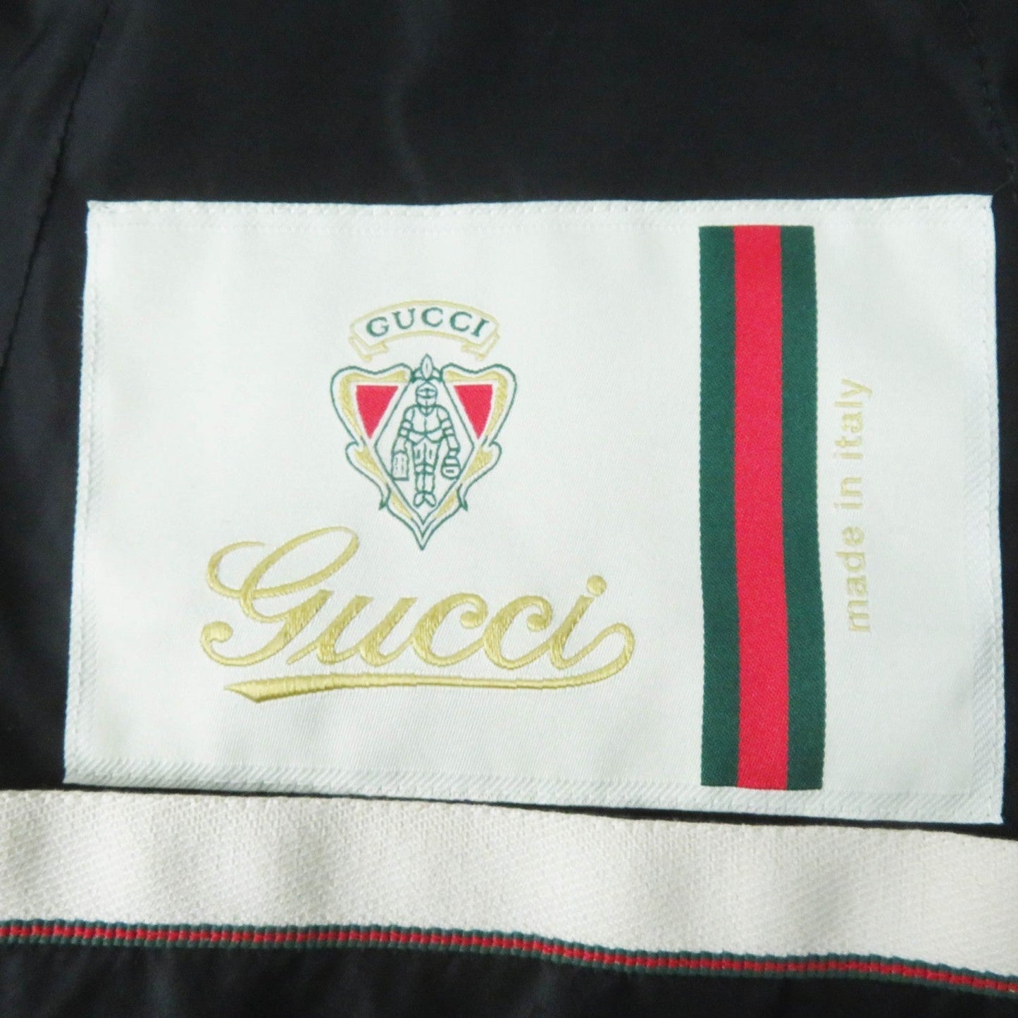 GUCCI Hoodie Outer material: nylon 100% black Women 46 Used