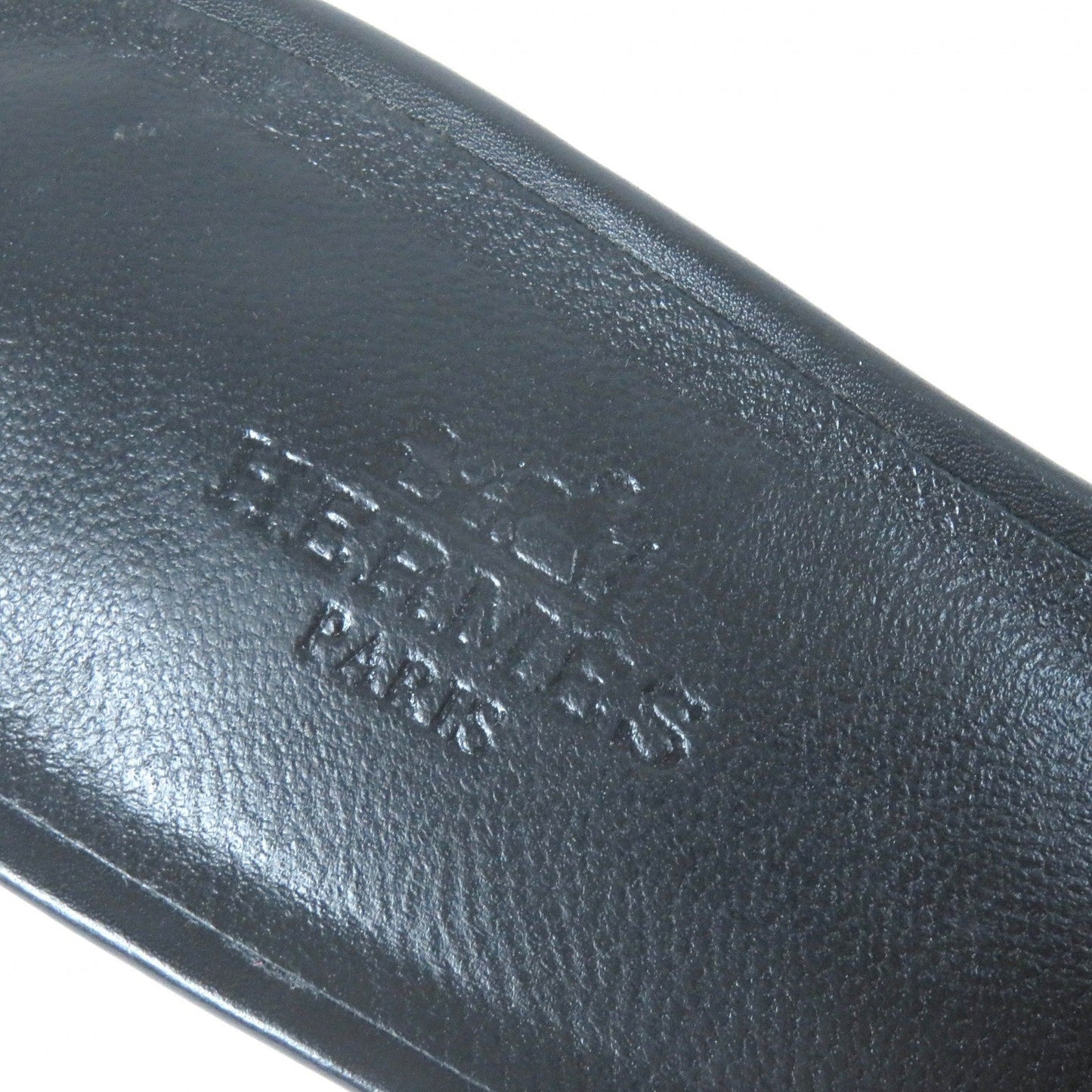 HERMES Mule 221023Z Main: Leather black Area Lab Women 37 Used