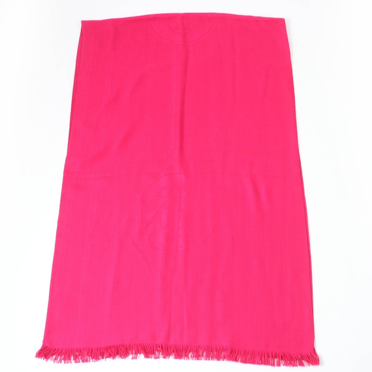 HERMES Stall Main: 65% cashmere, Main: 35% silk pink Women Used
