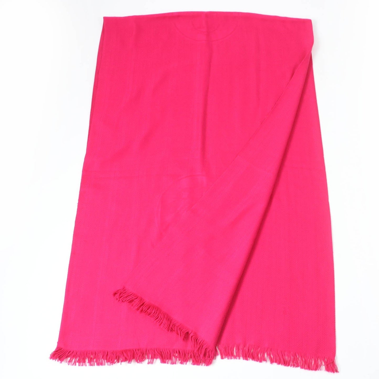 HERMES Stall Main: 65% cashmere, Main: 35% silk pink Women Used