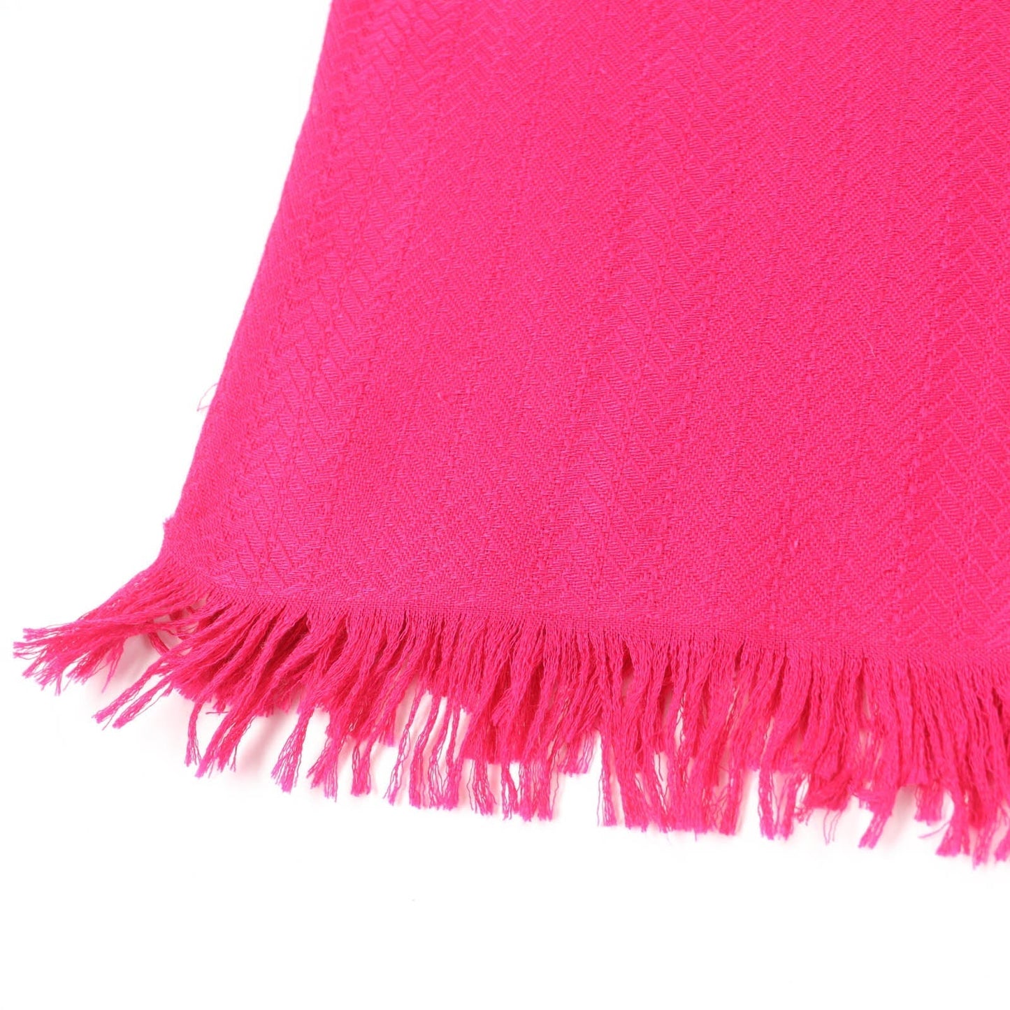 HERMES Stall Main: 65% cashmere, Main: 35% silk pink Women Used