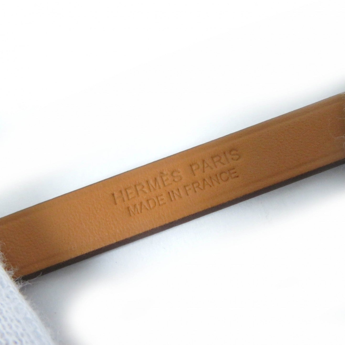 HERMES bracelet Vaux Swift, Stainless Steel Brown Kelly bag tour