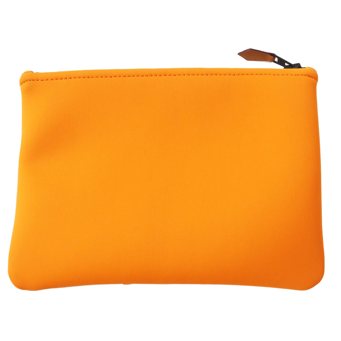 HERMES Pouch Main: Polyamide, Main: Elastane, Lining: Cotton, Part: Leather Orange Neoban Thalassa PM Women Used