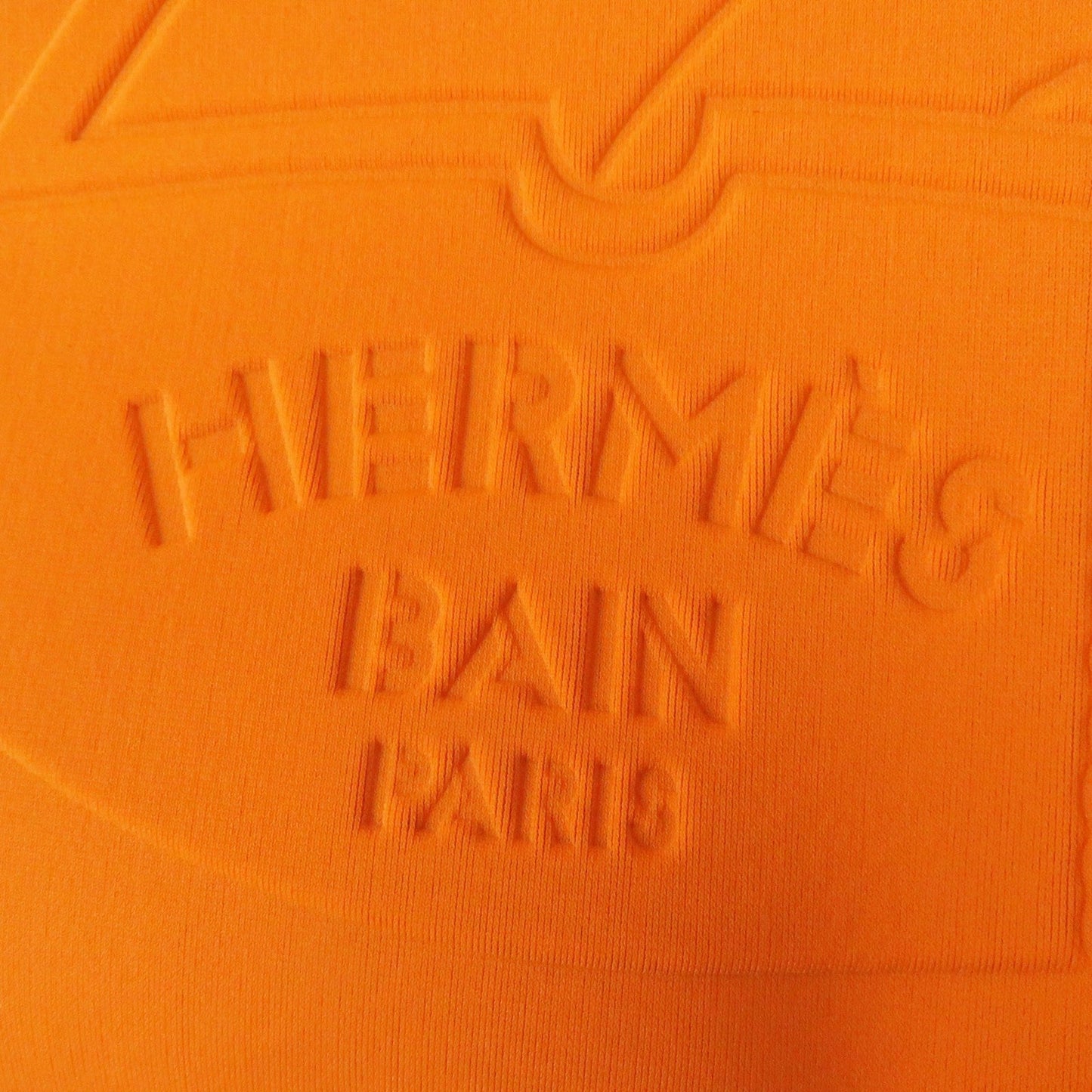 HERMES Pouch Main: Polyamide, Main: Elastane, Lining: Cotton, Part: Leather Orange Neoban Thalassa PM Women Used