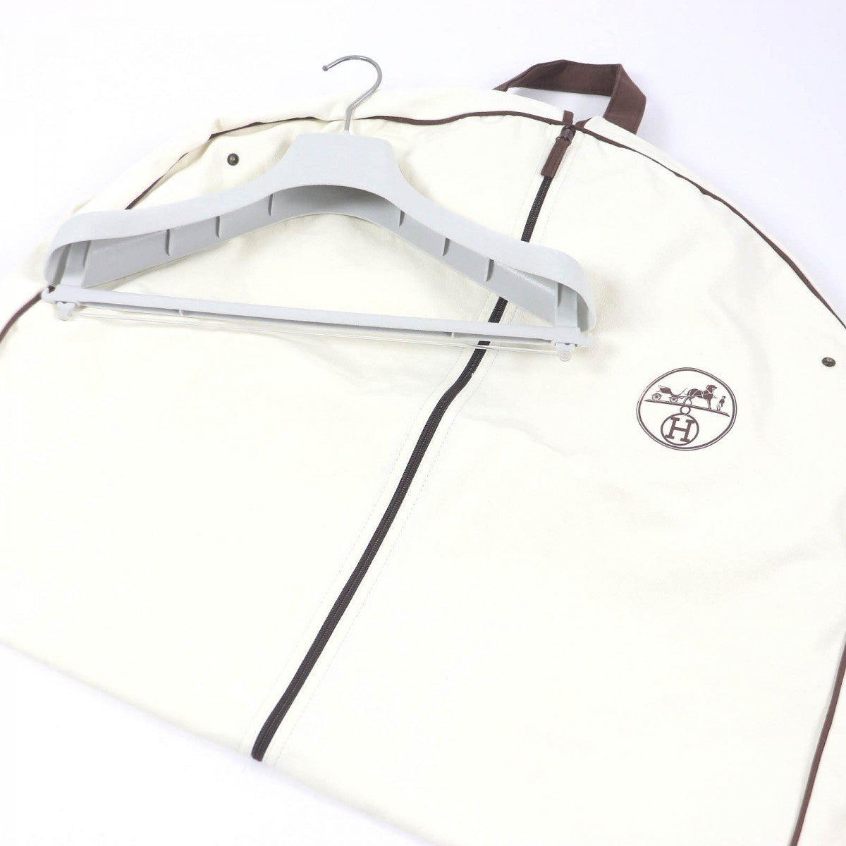 HERMES Jacket cashmere Gray type 46