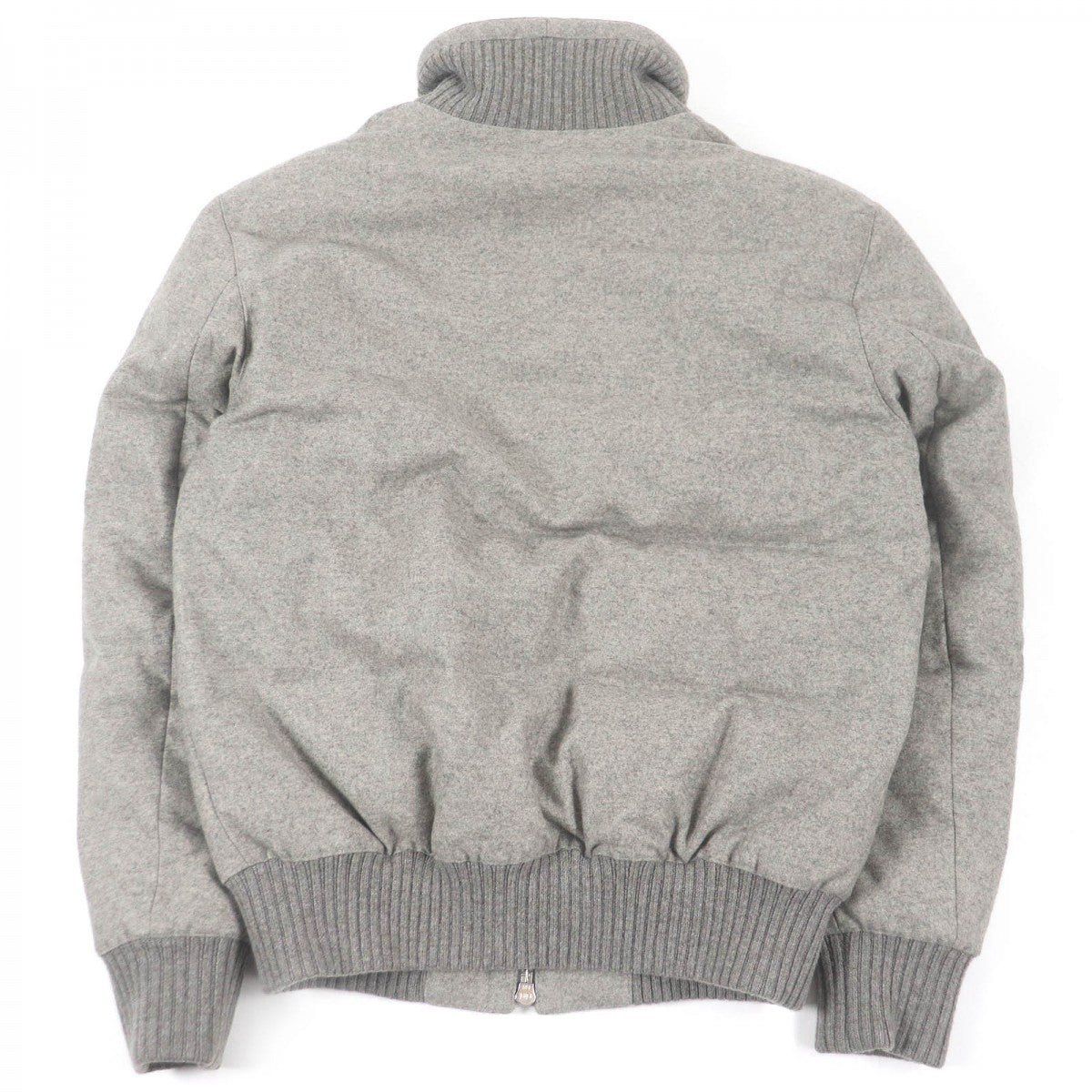 HERMES Jacket cashmere Gray type 46