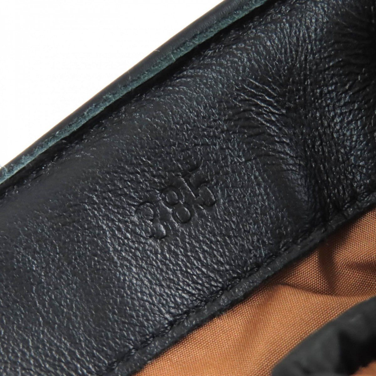 HERMES Ankle boots 232064Z leather Black orange fresh 38.5
