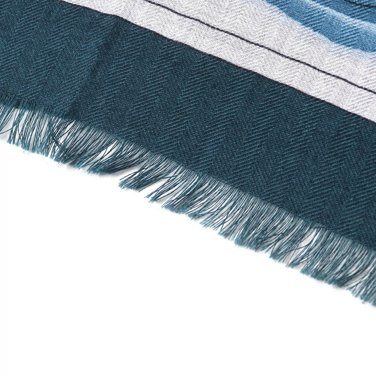 HERMES Stall H693245T cashmere multicolor Rectangle Imprimeur Flou