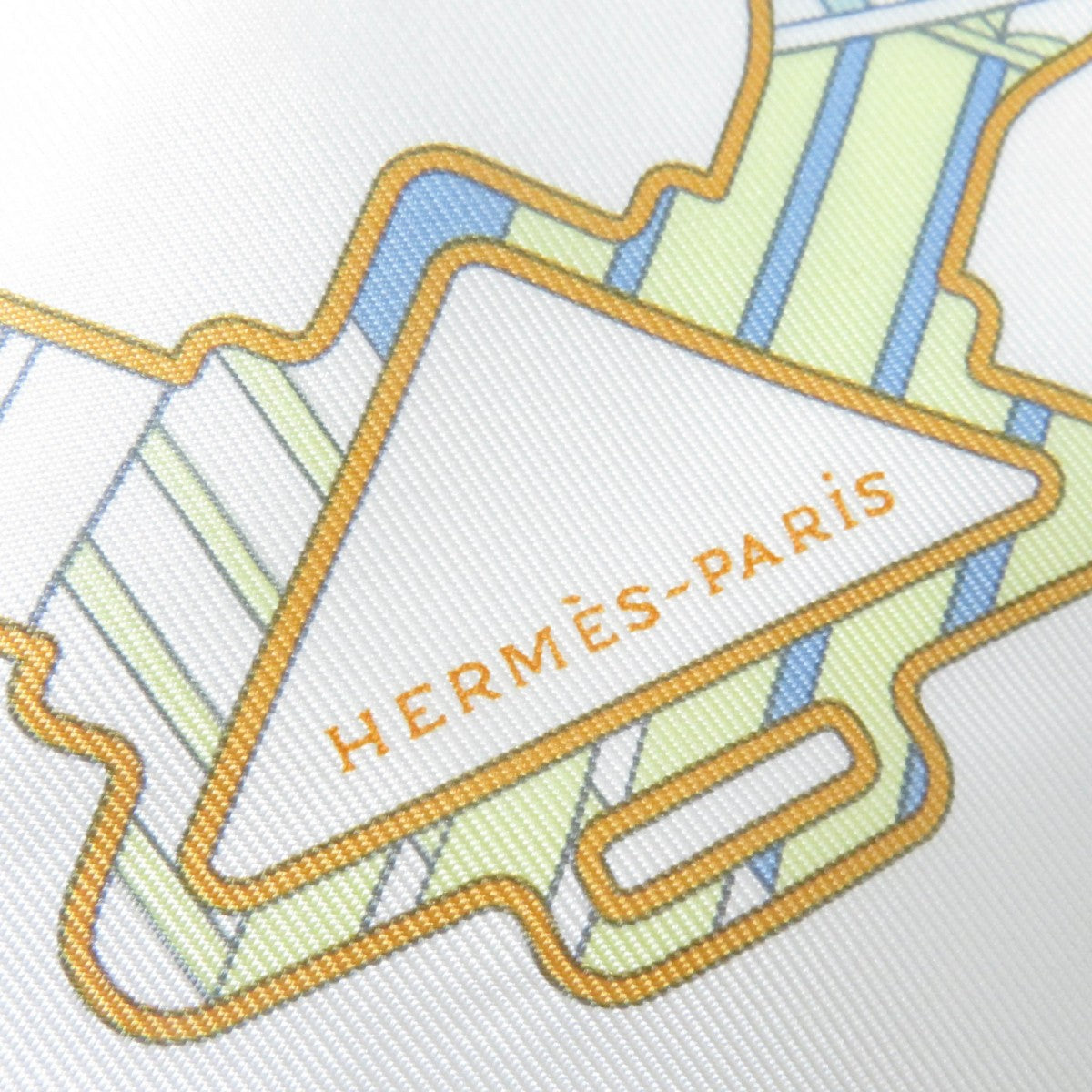 HERMES scarf Main: 100% silk multicolor Gavroche 45 TATERSALE EN ZIGZAG Women Used