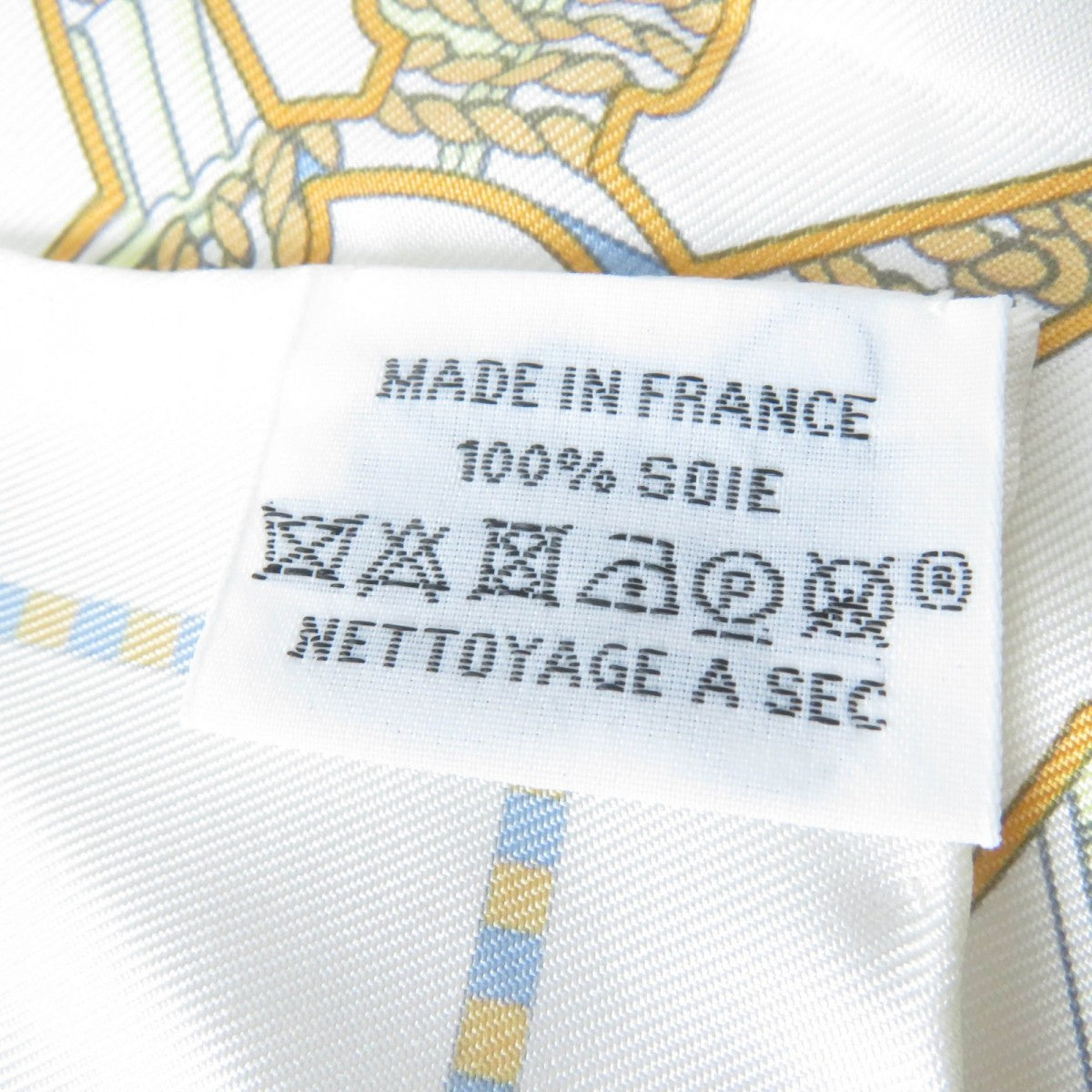 HERMES scarf Main: 100% silk multicolor Gavroche 45 TATERSALE EN ZIGZAG Women Used