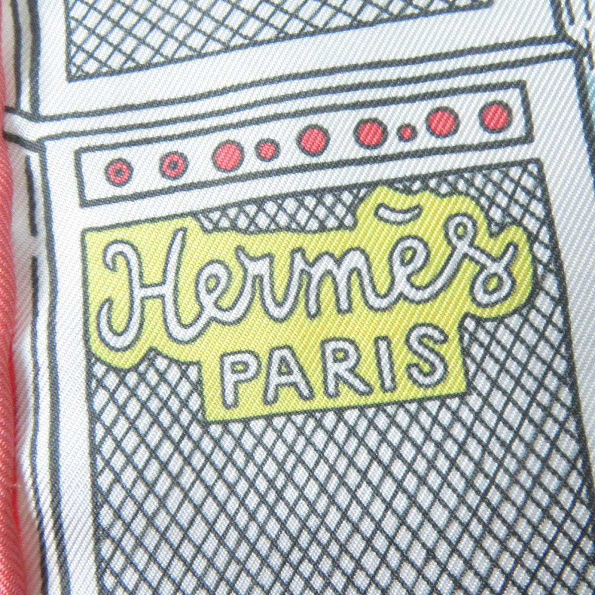 HERMES Stall silk multicolor Maxi Twilly LE PREMIER CHANT WOW