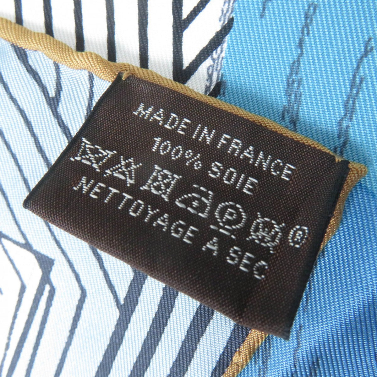 HERMES scarf silk multicolor Carre90 JEU DES OMNIBUS ET DAMES