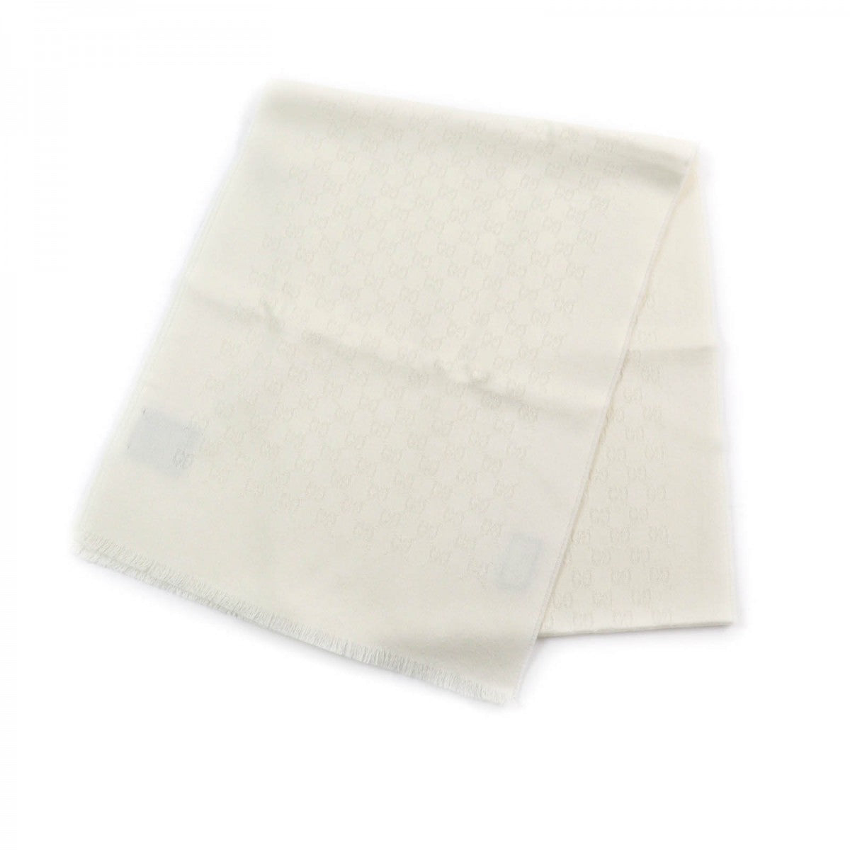 GUCCI Scarf cashmere Ivory