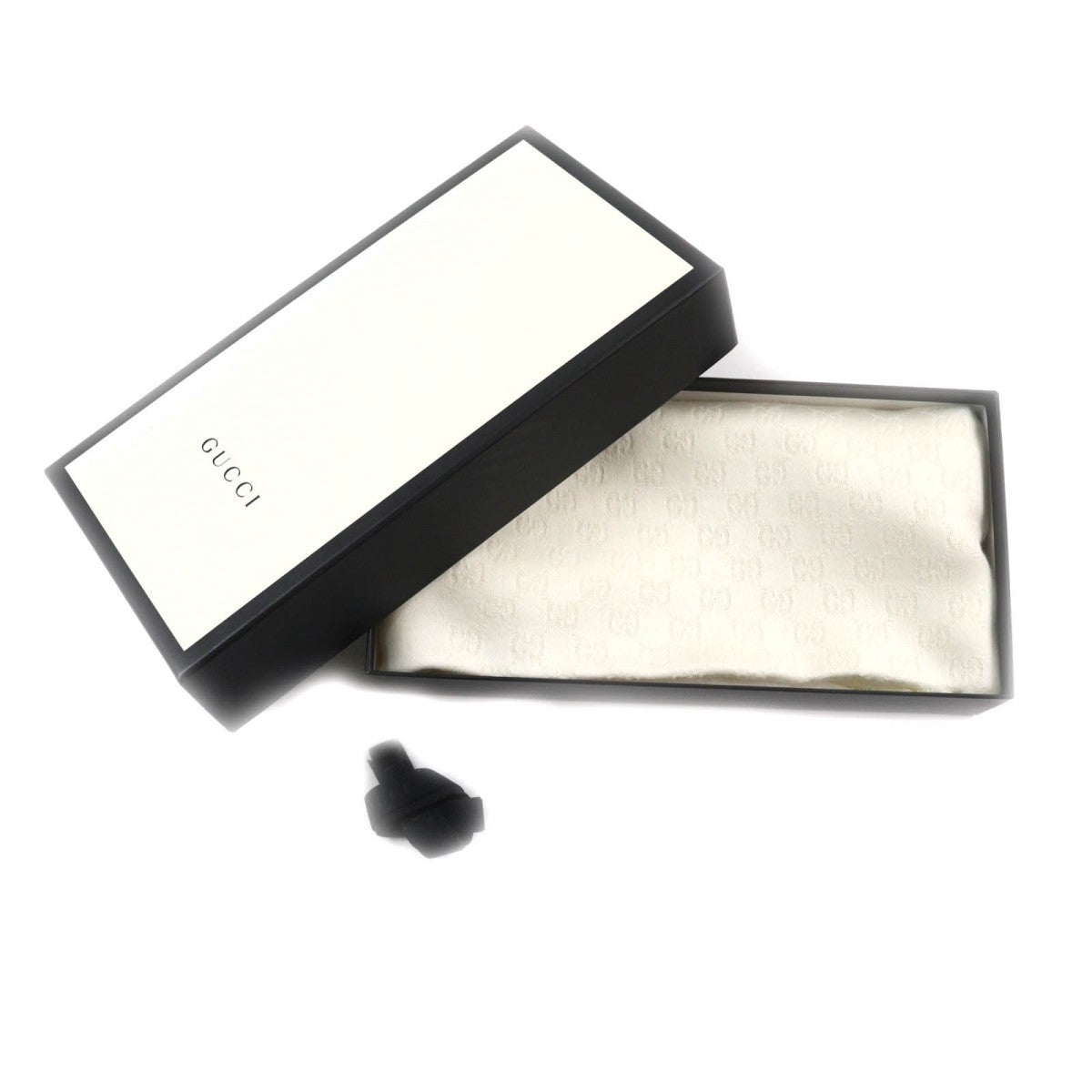 GUCCI Scarf cashmere Ivory