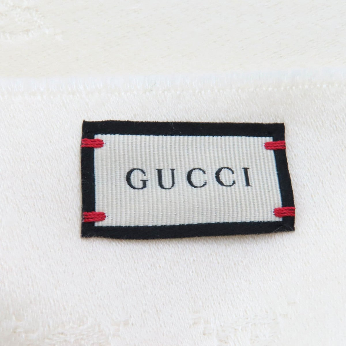 GUCCI Scarf cashmere Ivory